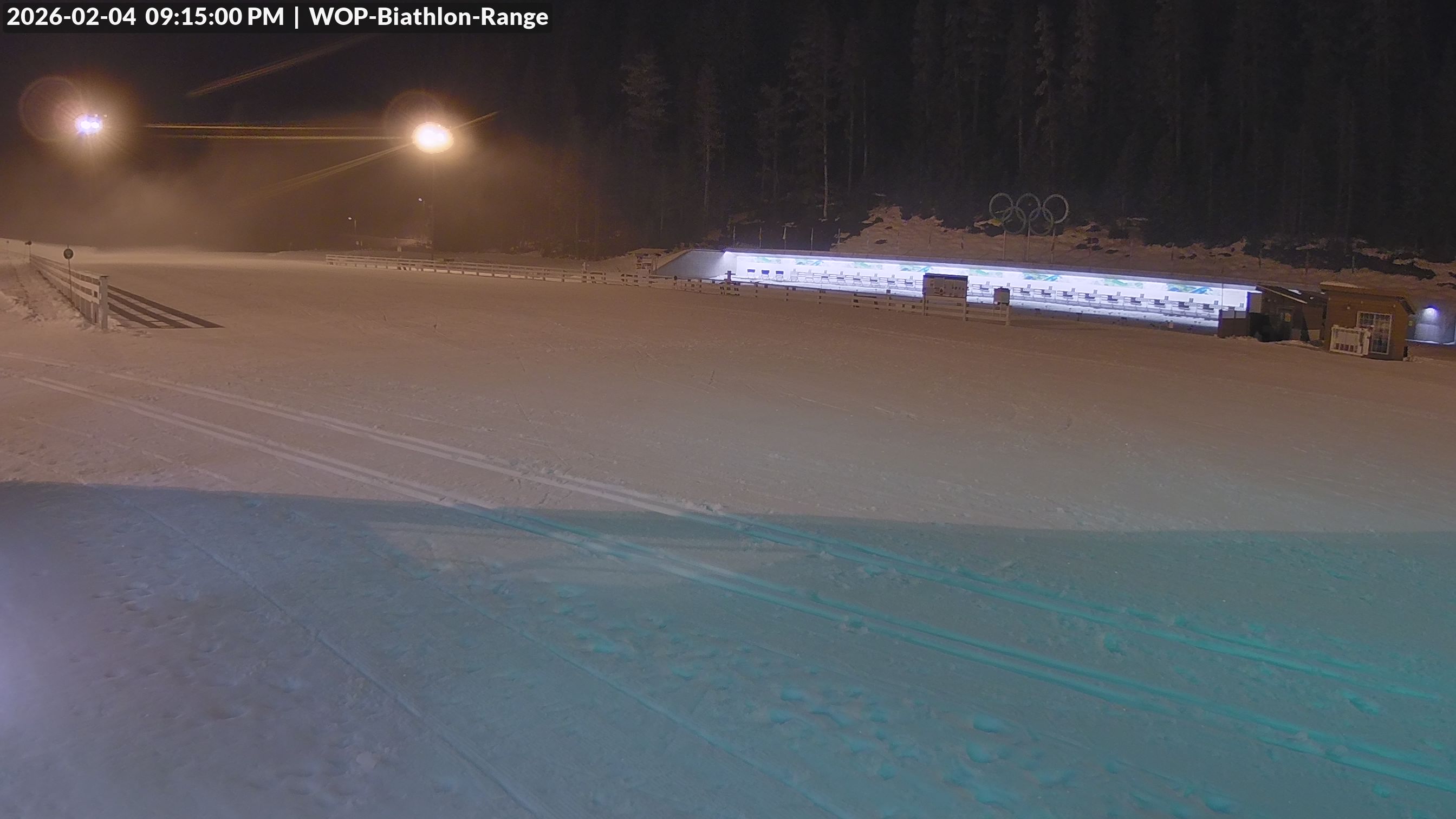 View looking North East to the Olympic Biathlon Range