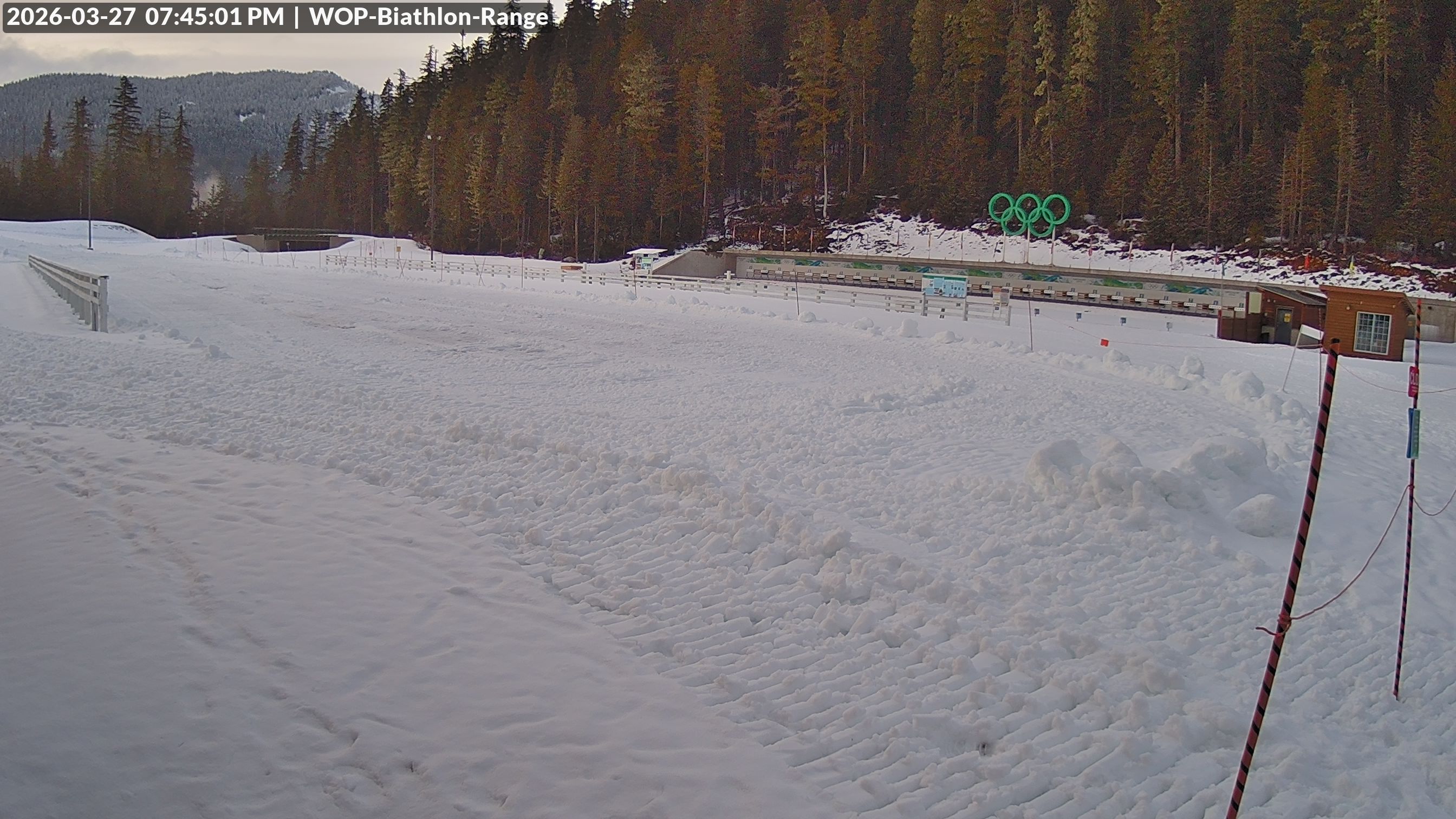 View looking North East to the Olympic Biathlon Range