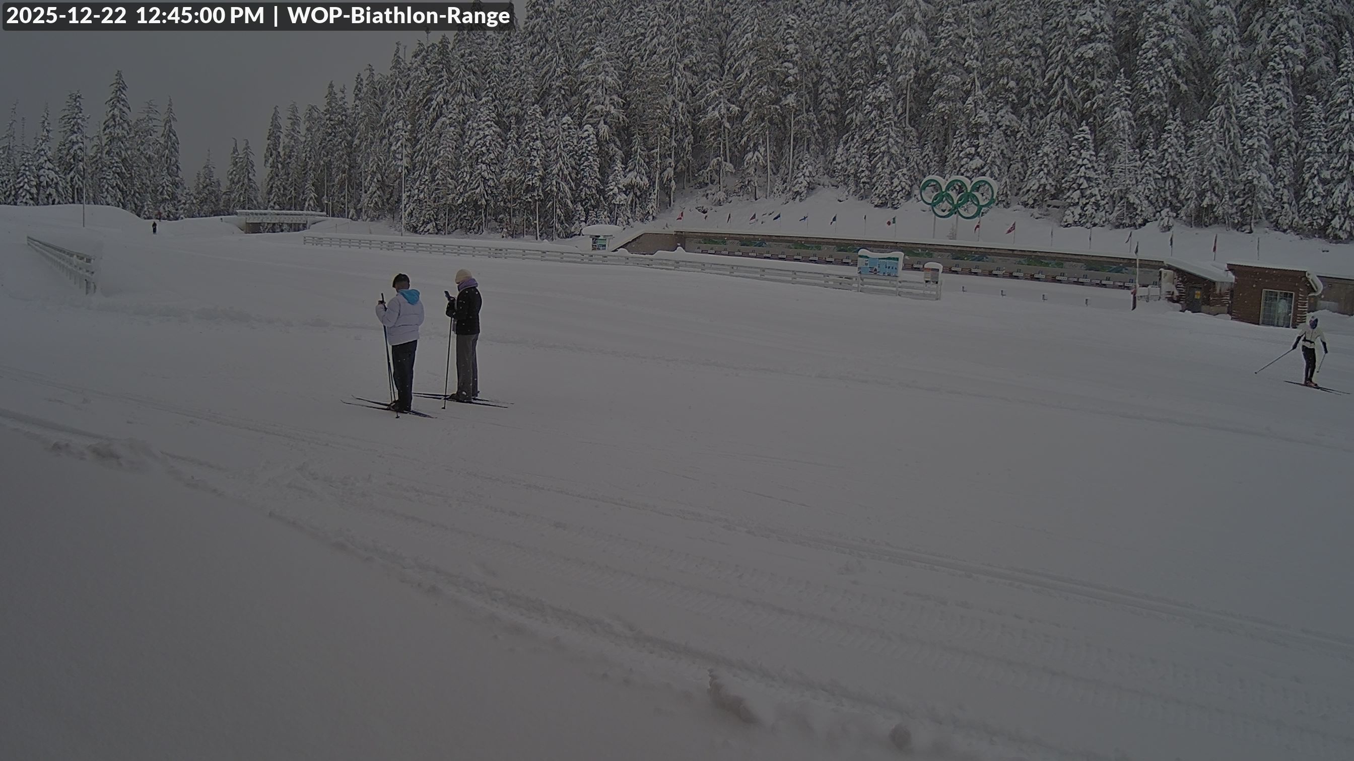 View looking North East to the Olympic Biathlon Range