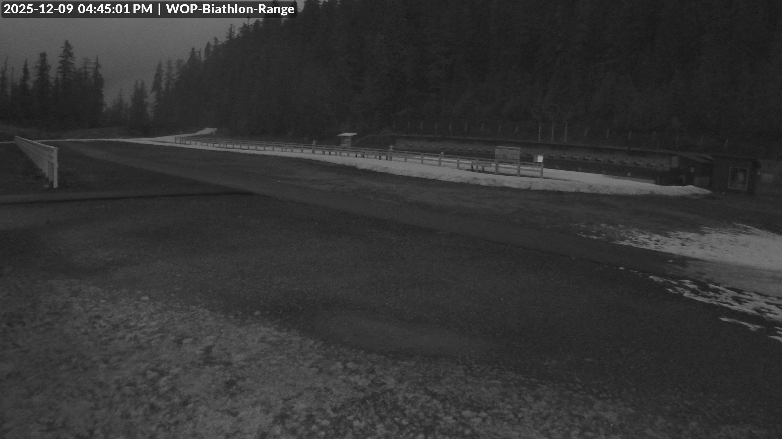 View looking North East to the Olympic Biathlon Range