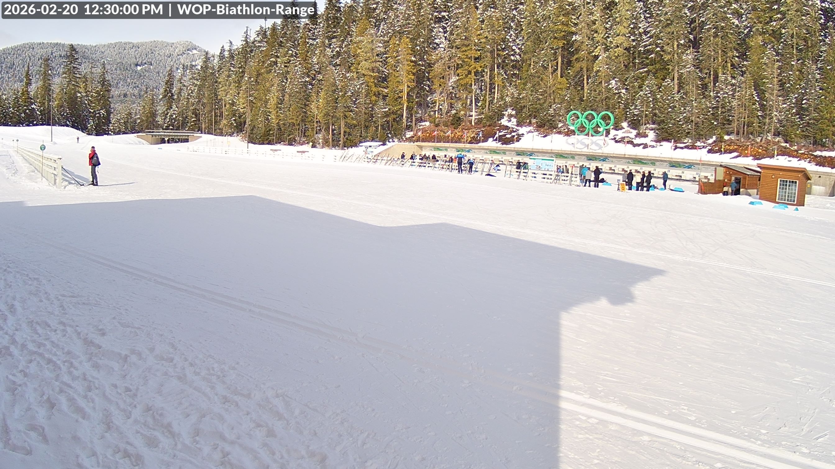 View looking North East to the Olympic Biathlon Range