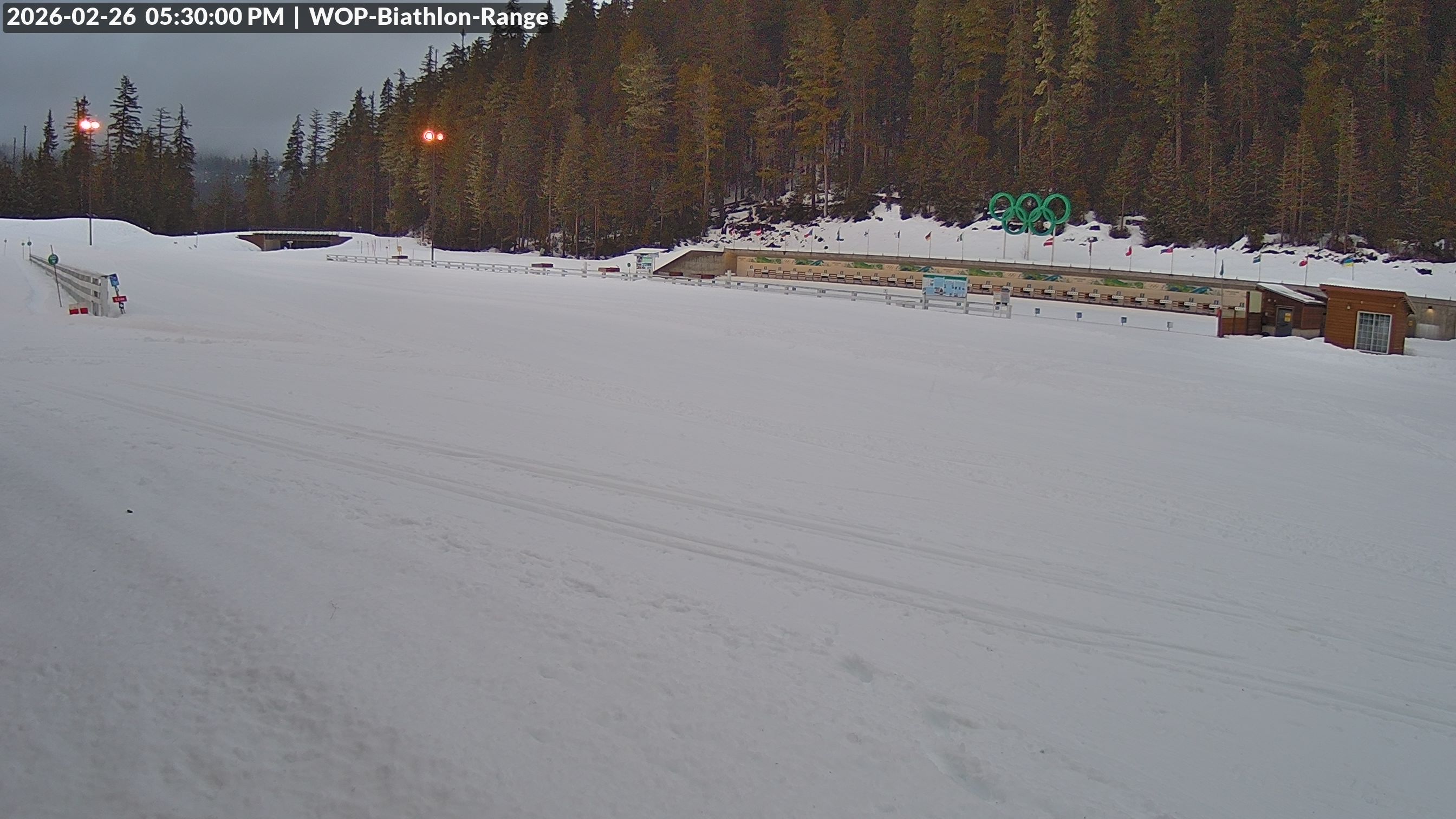 View looking North East to the Olympic Biathlon Range