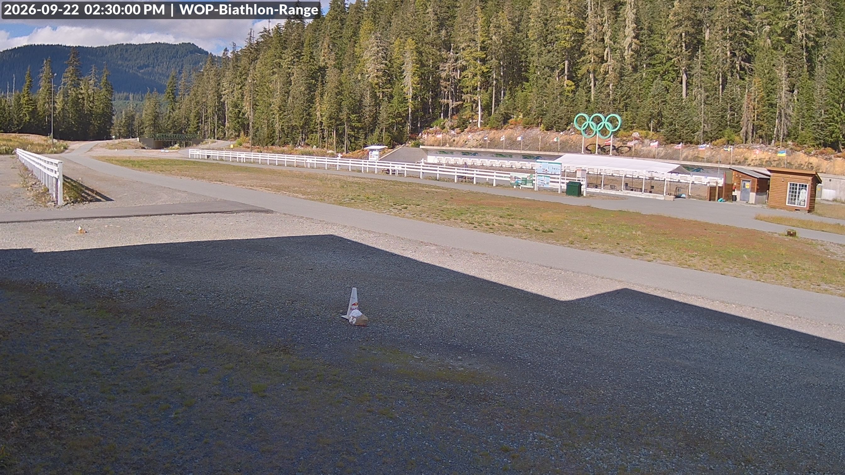 View looking North East to the Olympic Biathlon Range