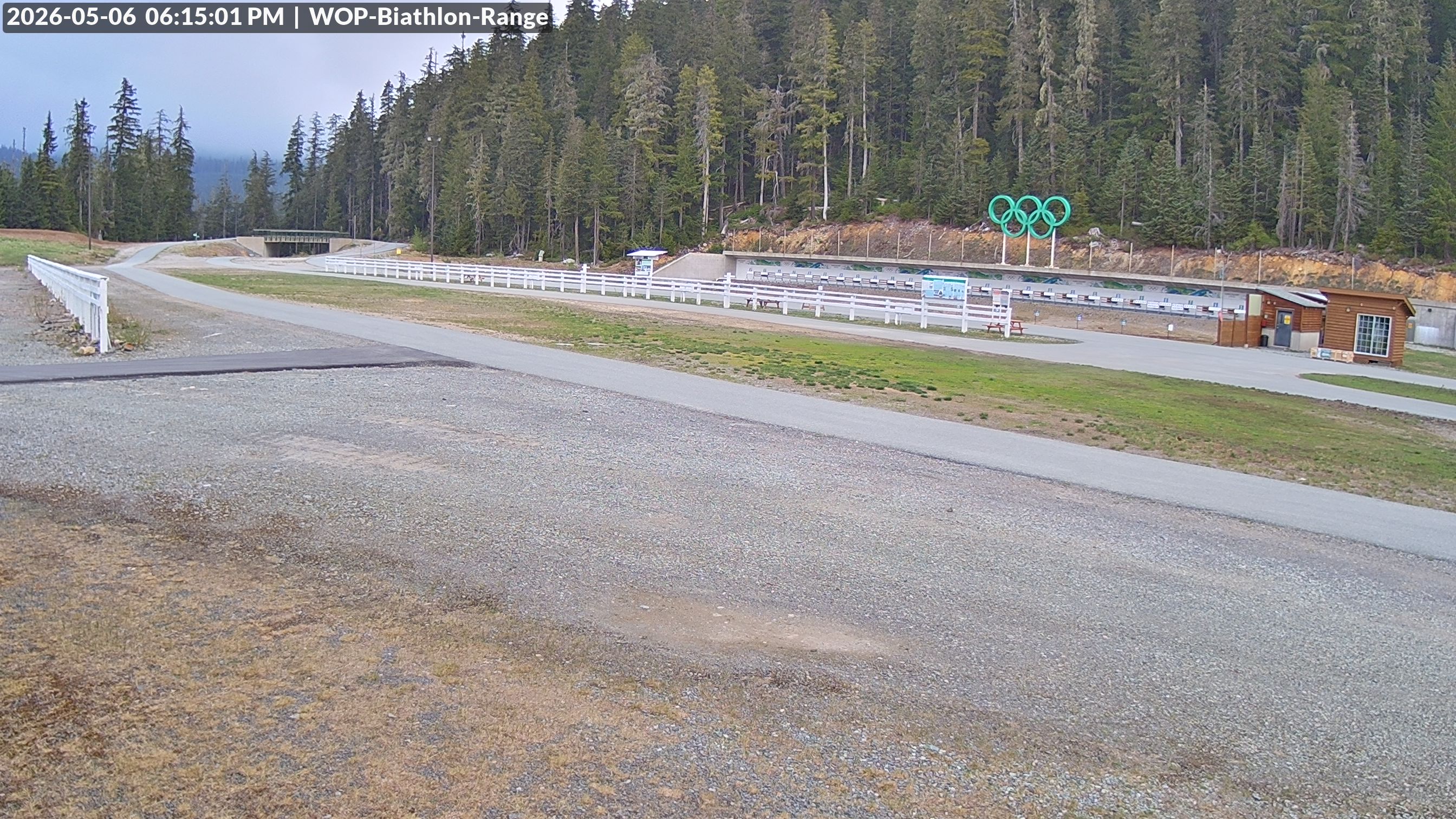 View looking North East to the Olympic Biathlon Range