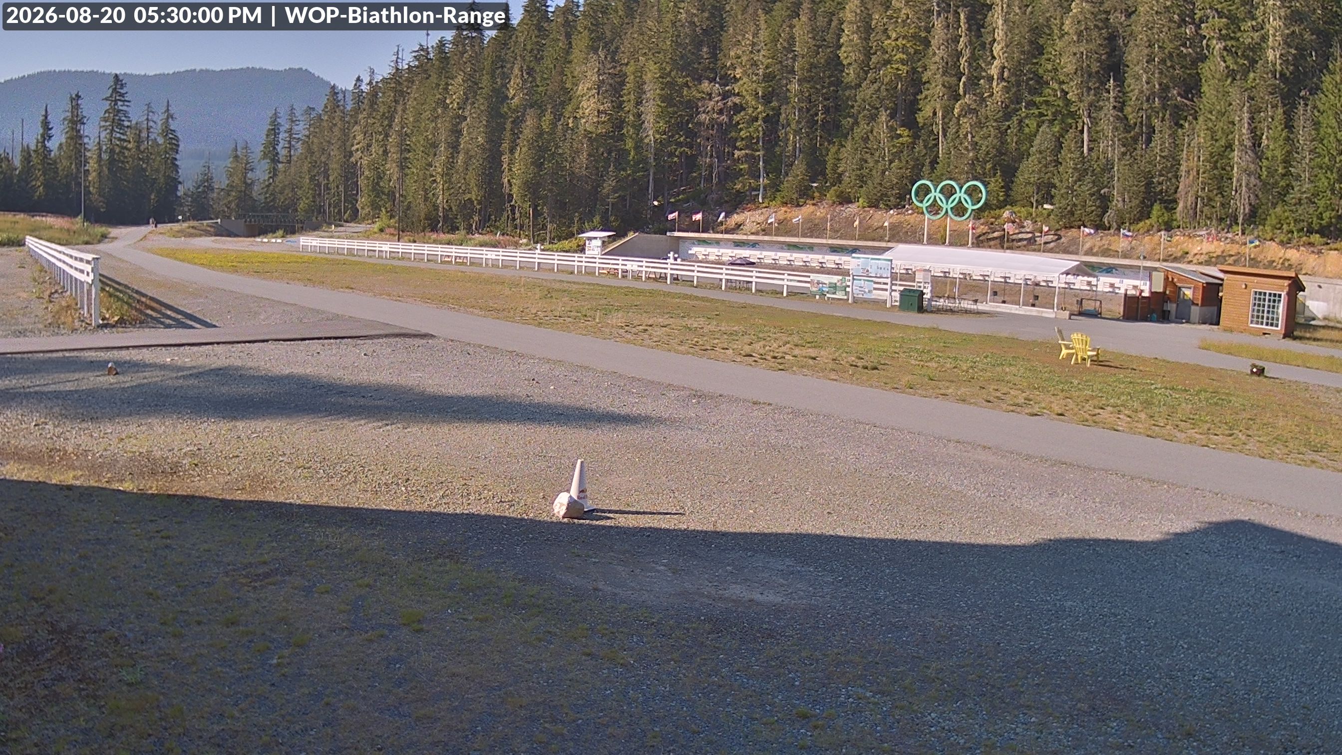 View looking North East to the Olympic Biathlon Range