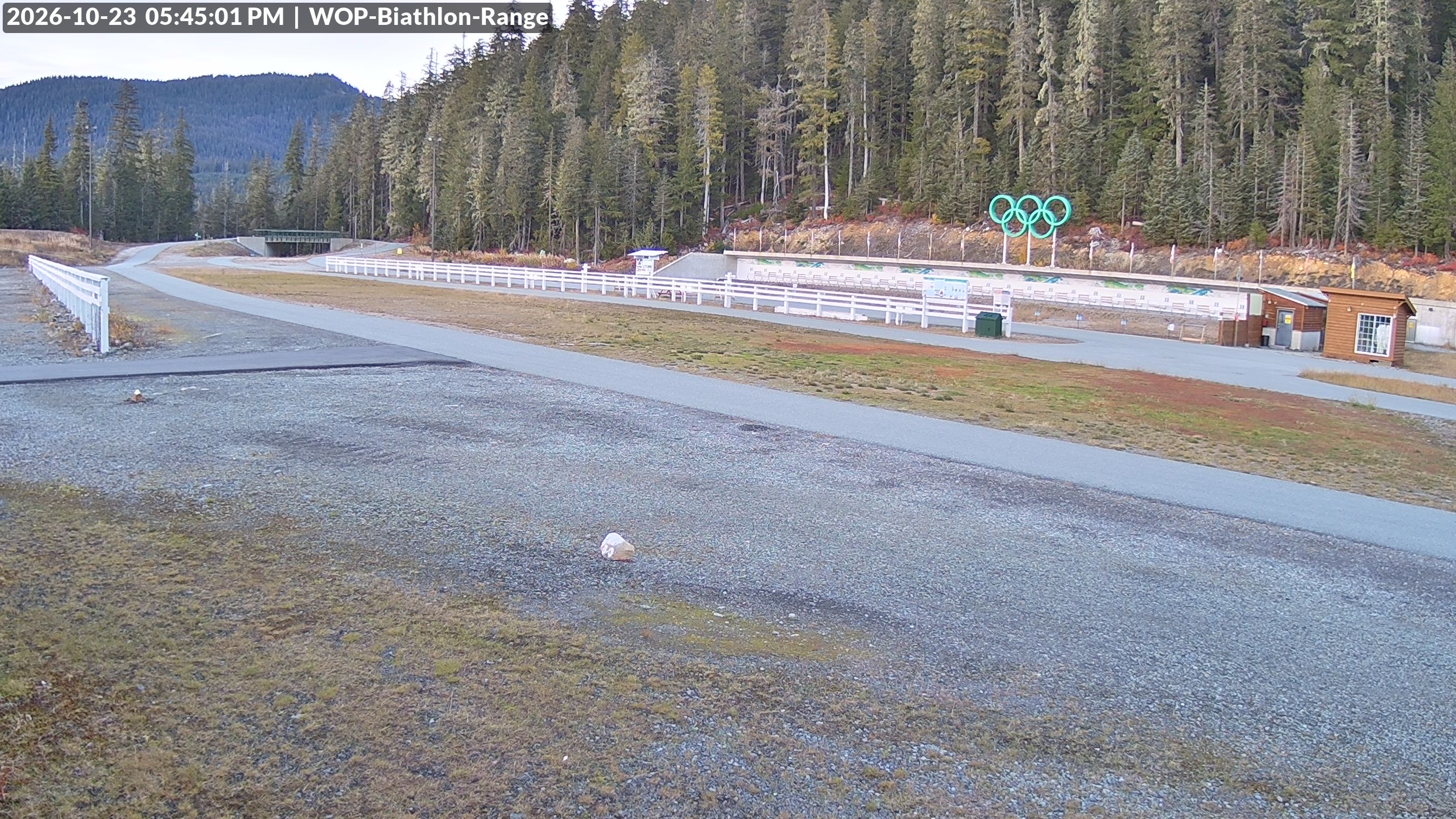 View looking North East to the Olympic Biathlon Range