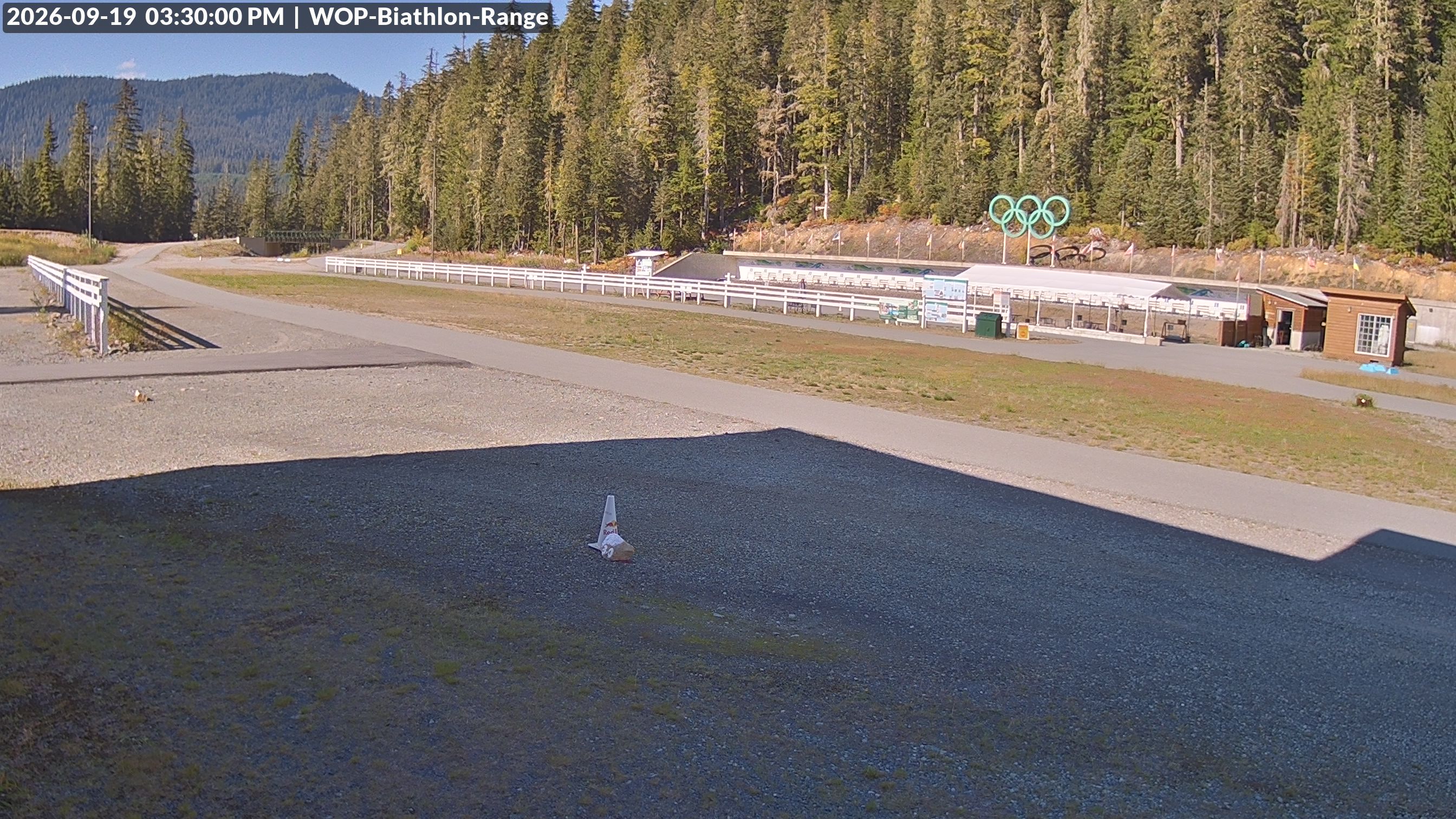 View looking North East to the Olympic Biathlon Range