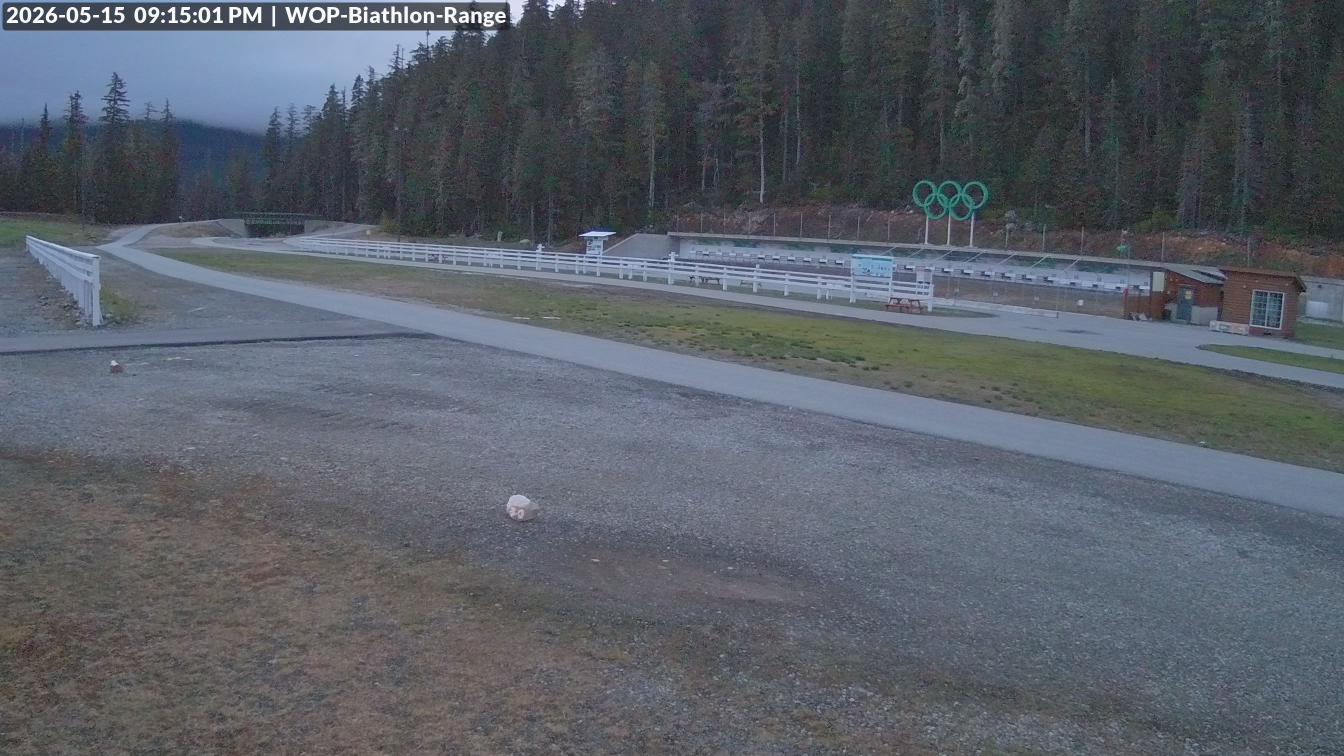 View looking North East to the Olympic Biathlon Range