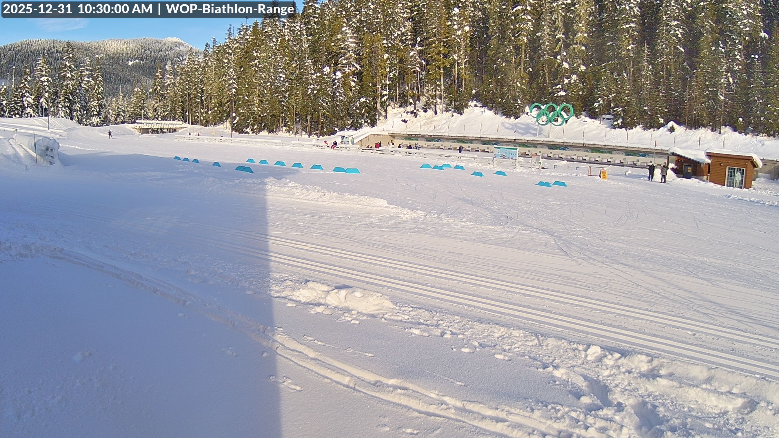 View looking North East to the Olympic Biathlon Range