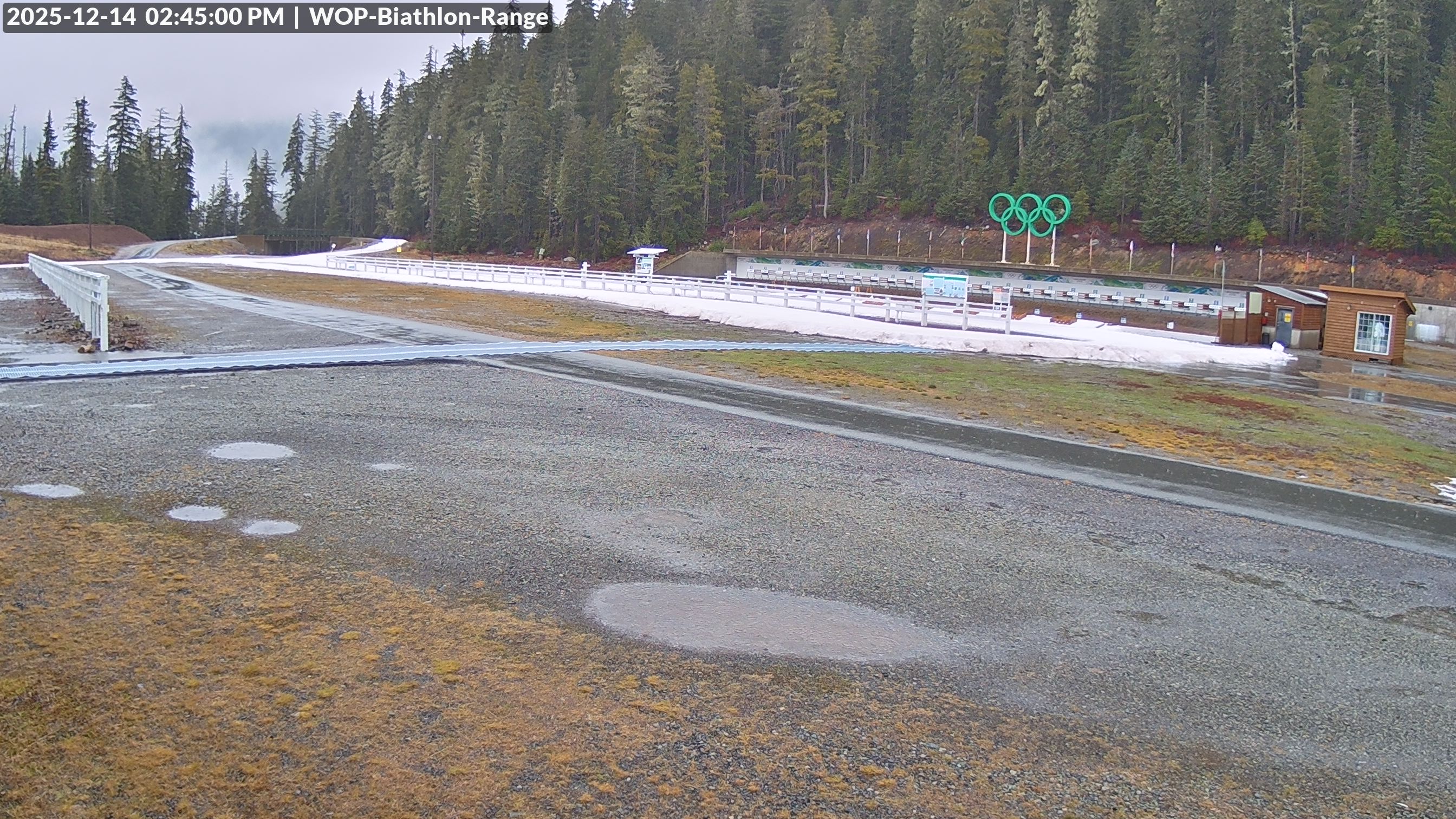 View looking North East to the Olympic Biathlon Range