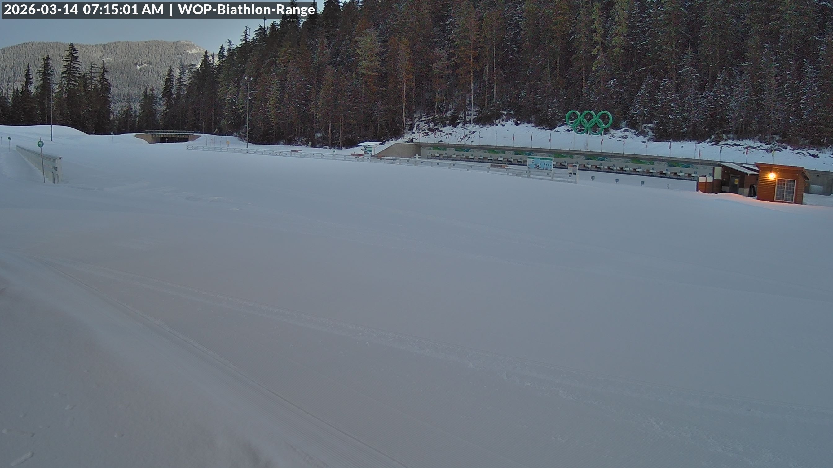 View looking North East to the Olympic Biathlon Range