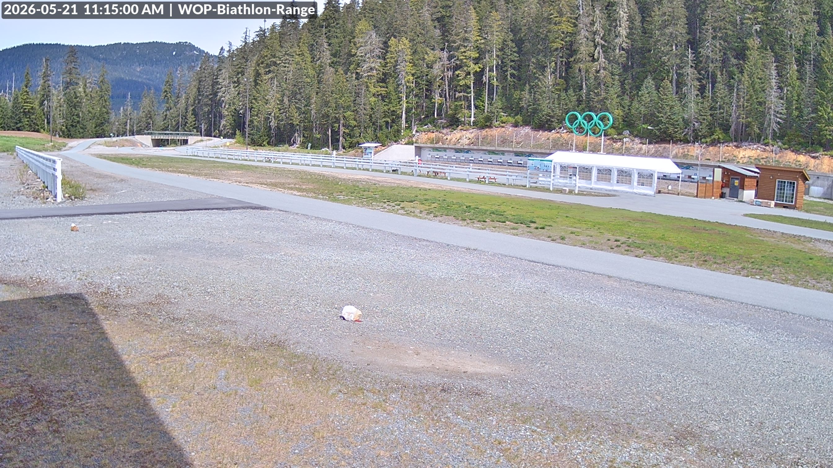 View looking North East to the Olympic Biathlon Range