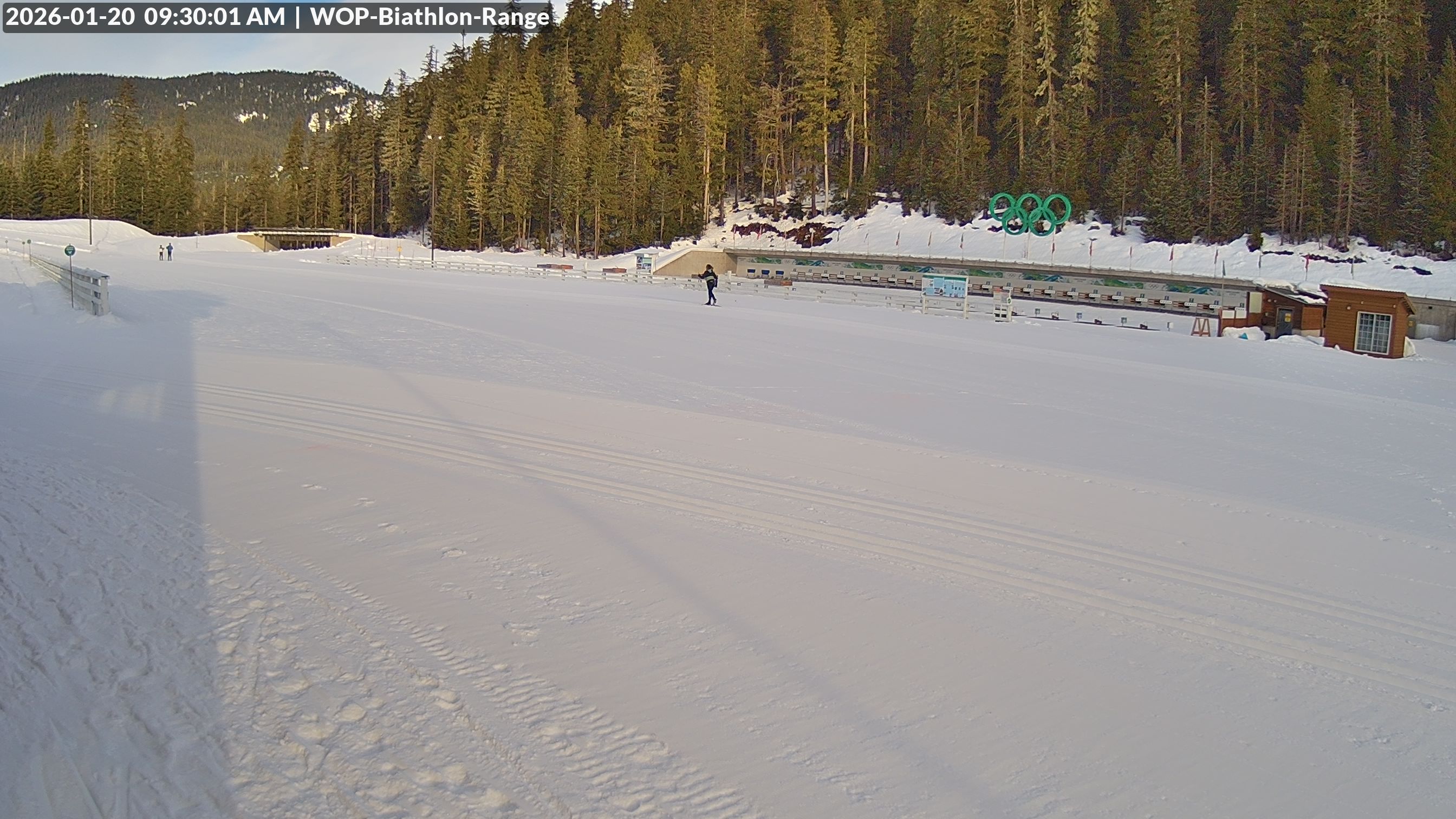 View looking North East to the Olympic Biathlon Range