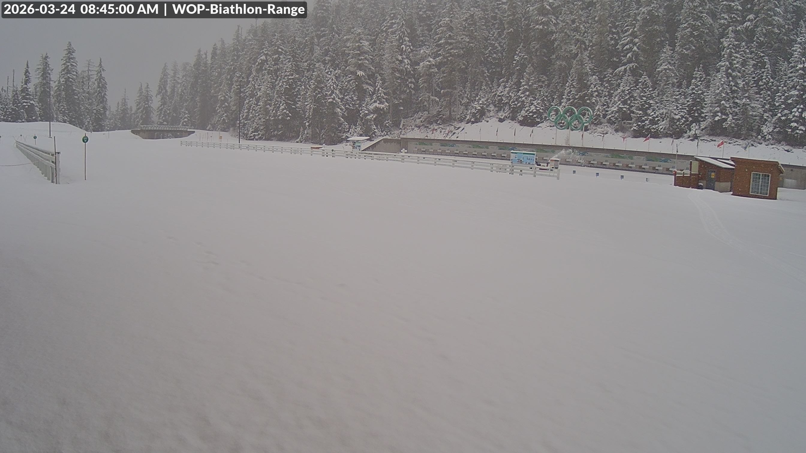 View looking North East to the Olympic Biathlon Range