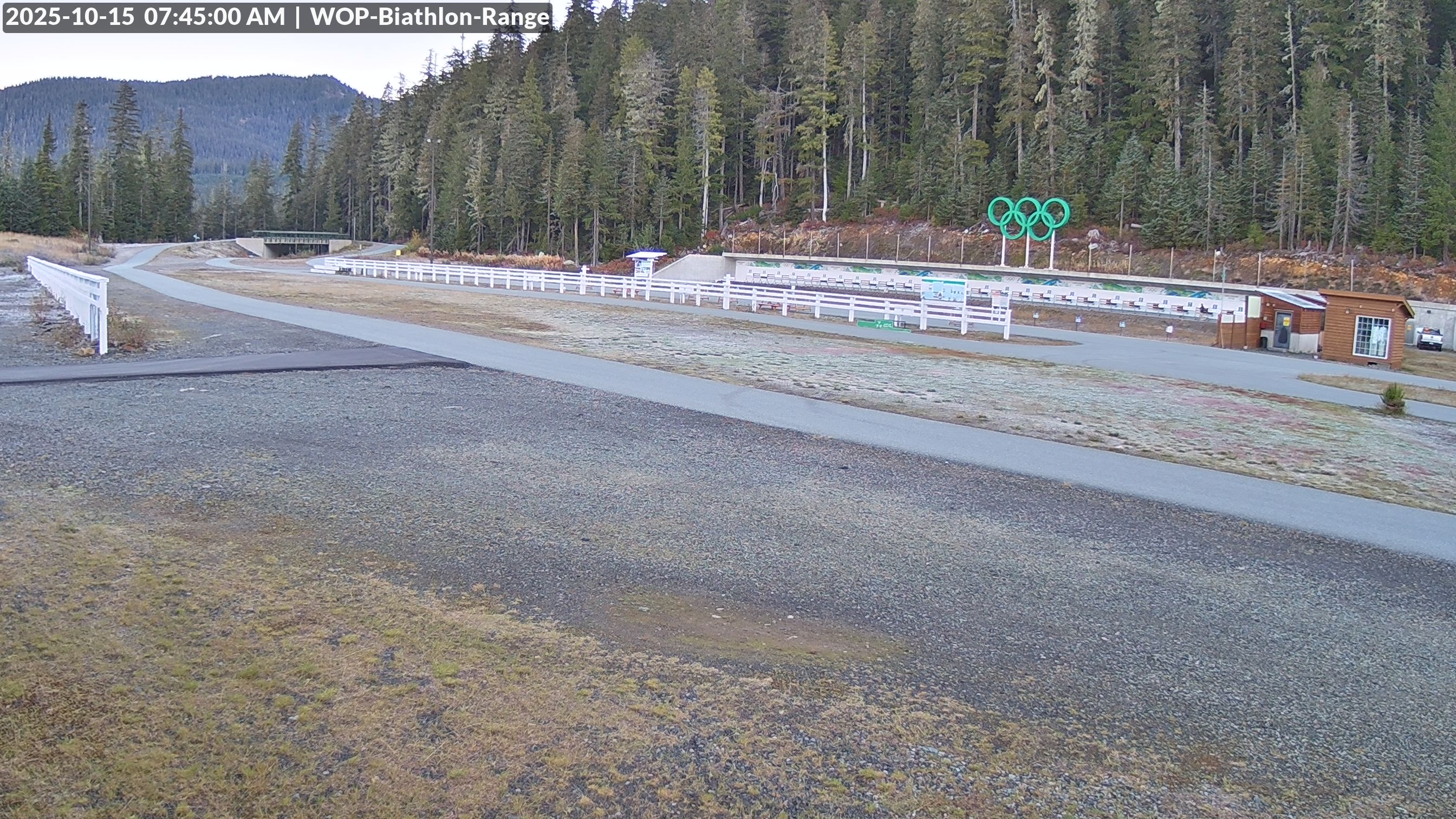 View looking North East to the Olympic Biathlon Range