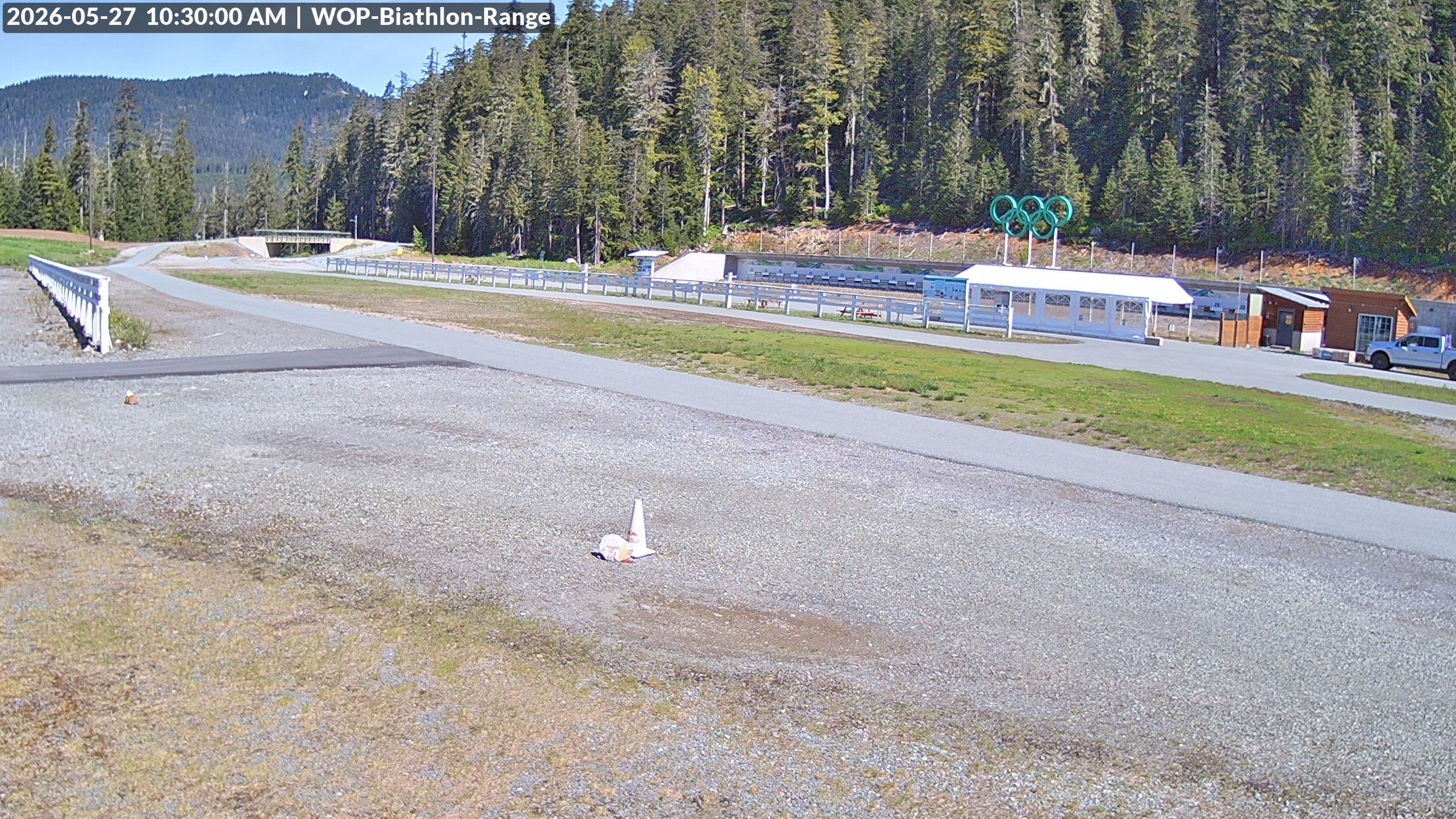 View looking North East to the Olympic Biathlon Range