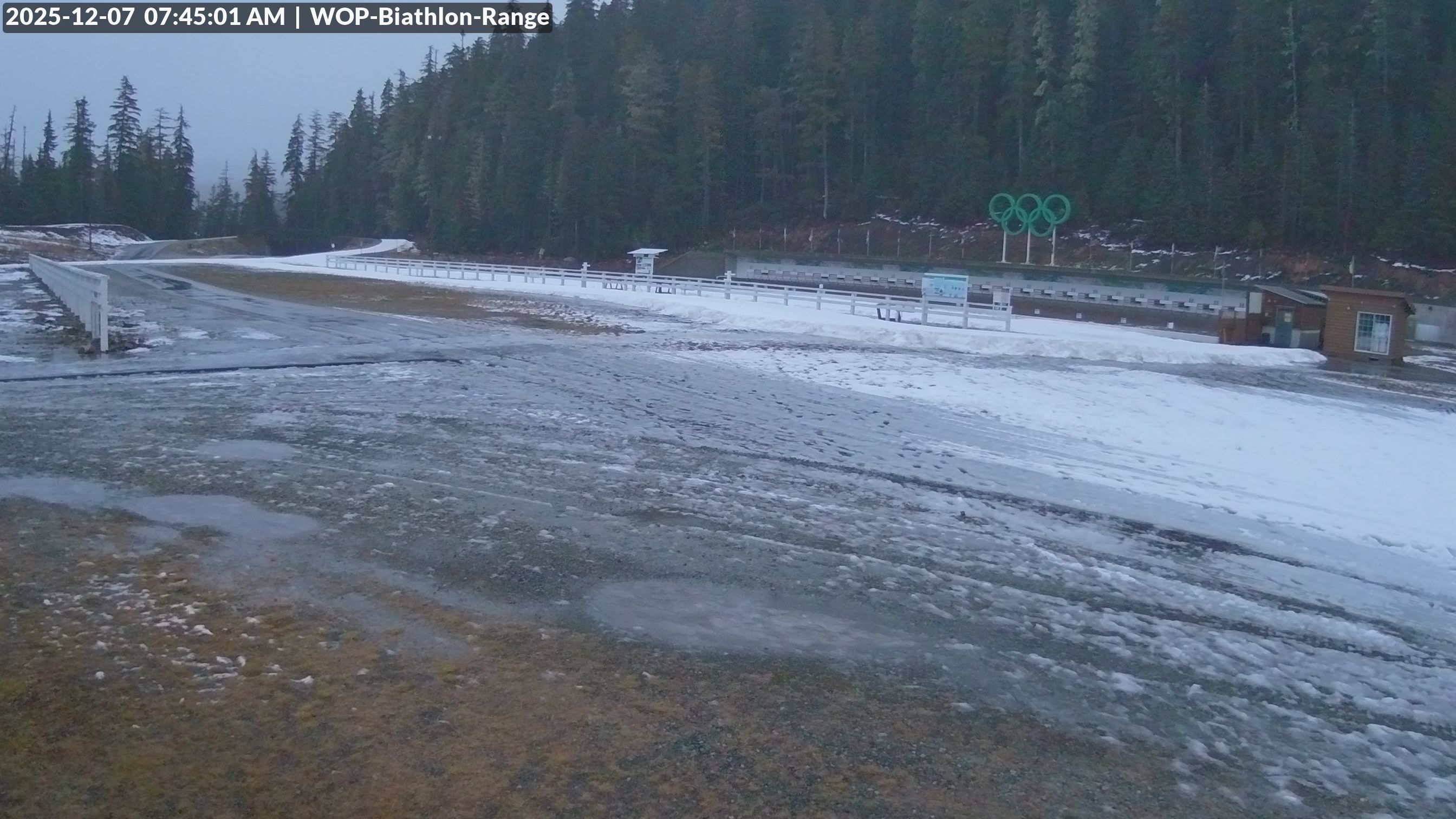 View looking North East to the Olympic Biathlon Range