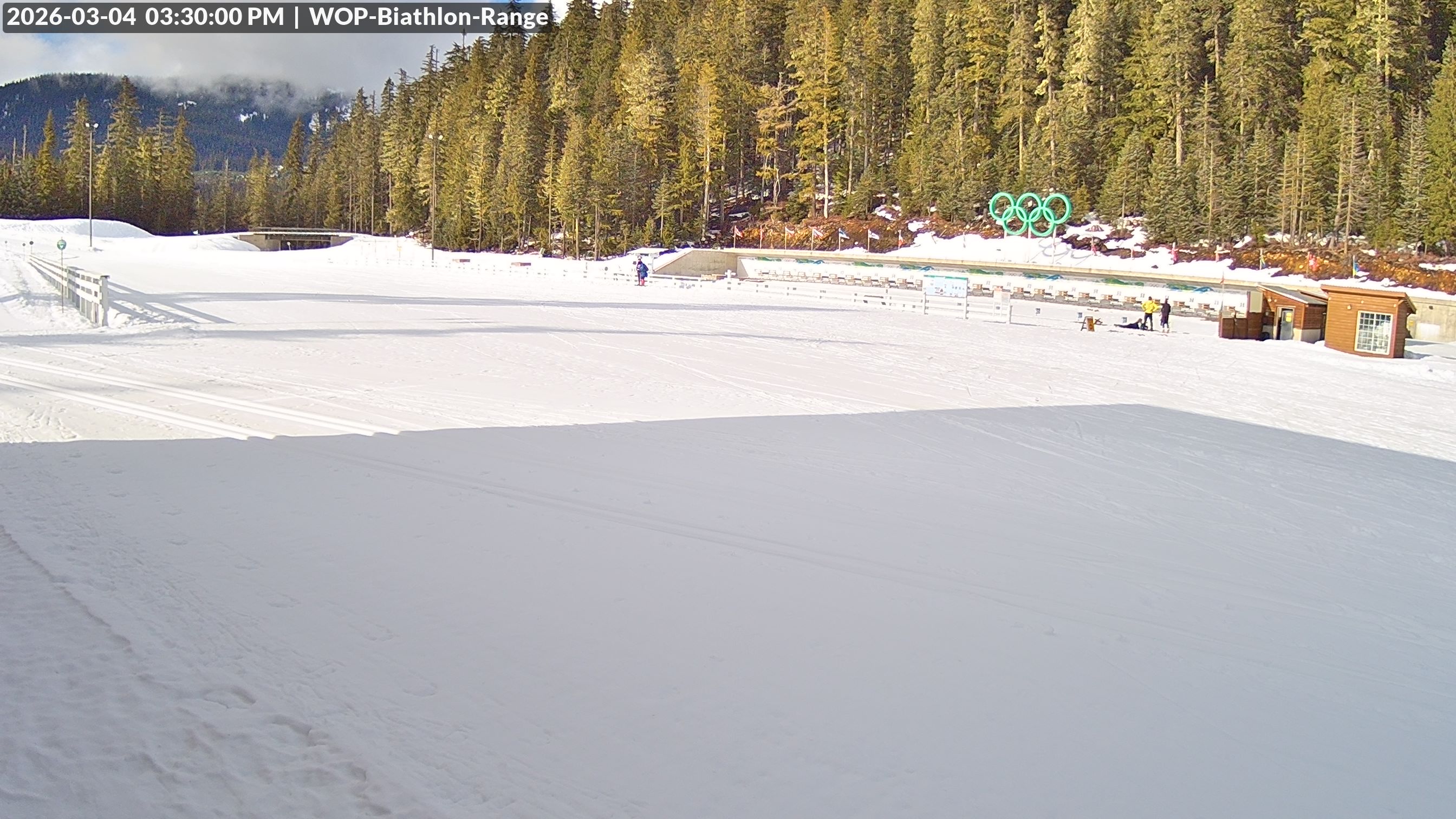 View looking North East to the Olympic Biathlon Range