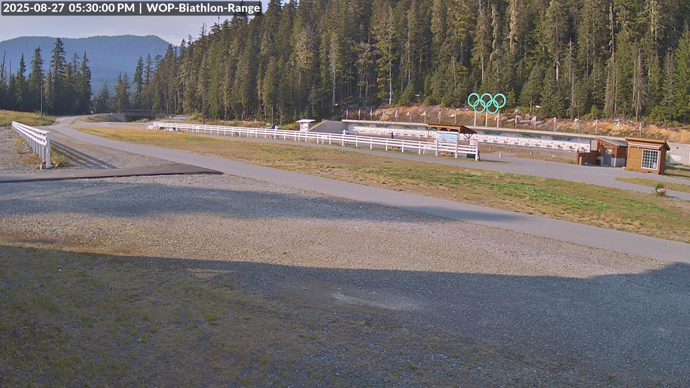 View looking North East to the Olympic Biathlon Range