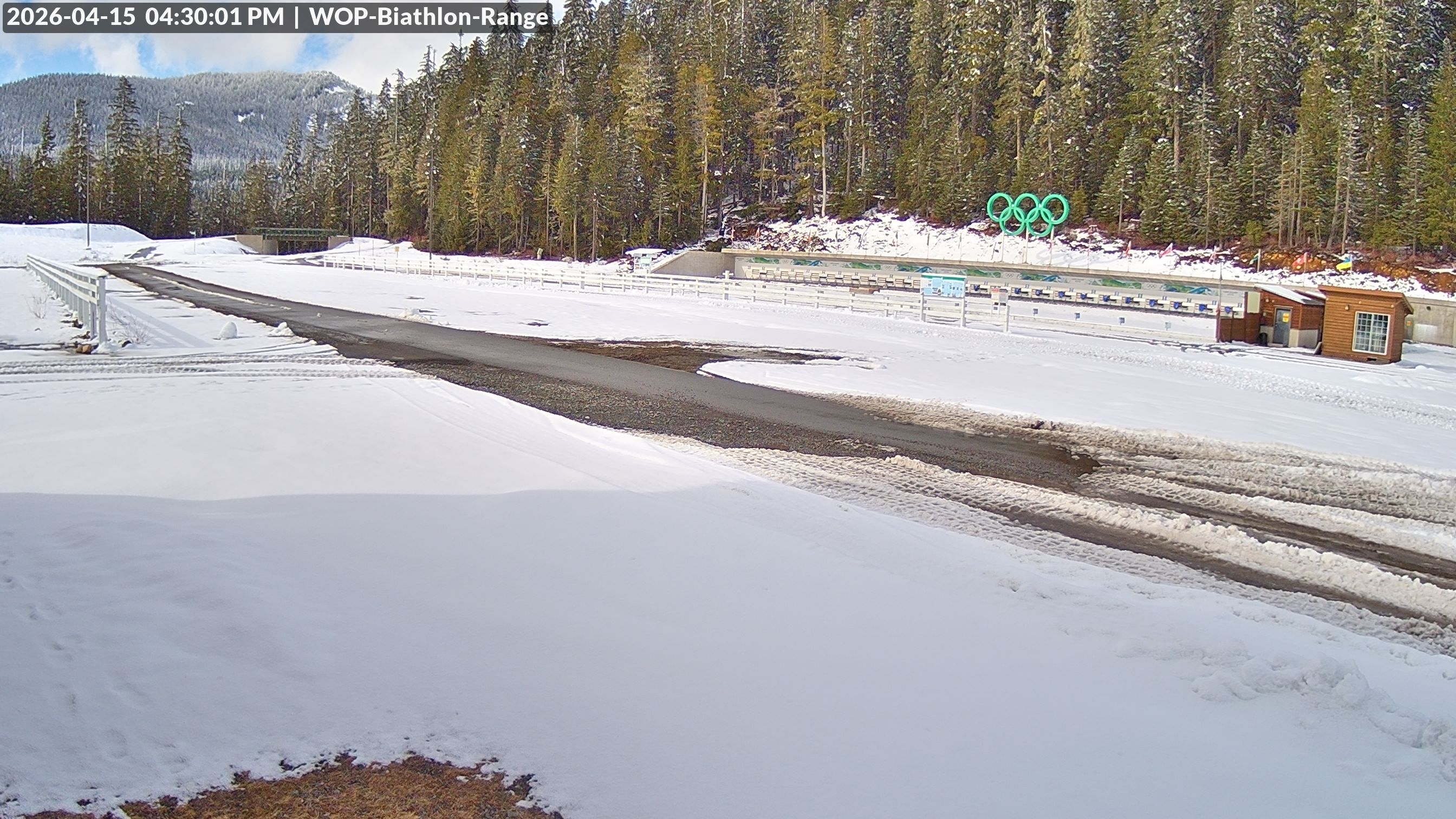 View looking North East to the Olympic Biathlon Range