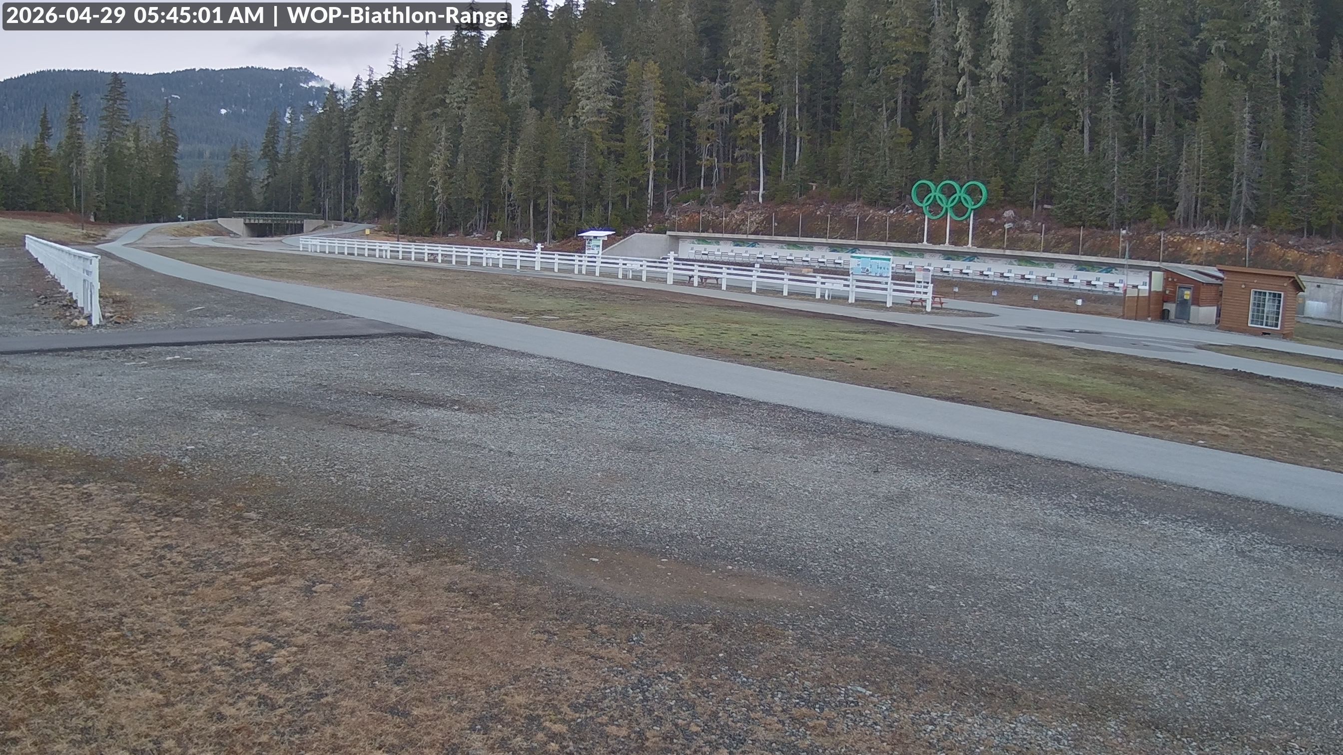 View looking North East to the Olympic Biathlon Range