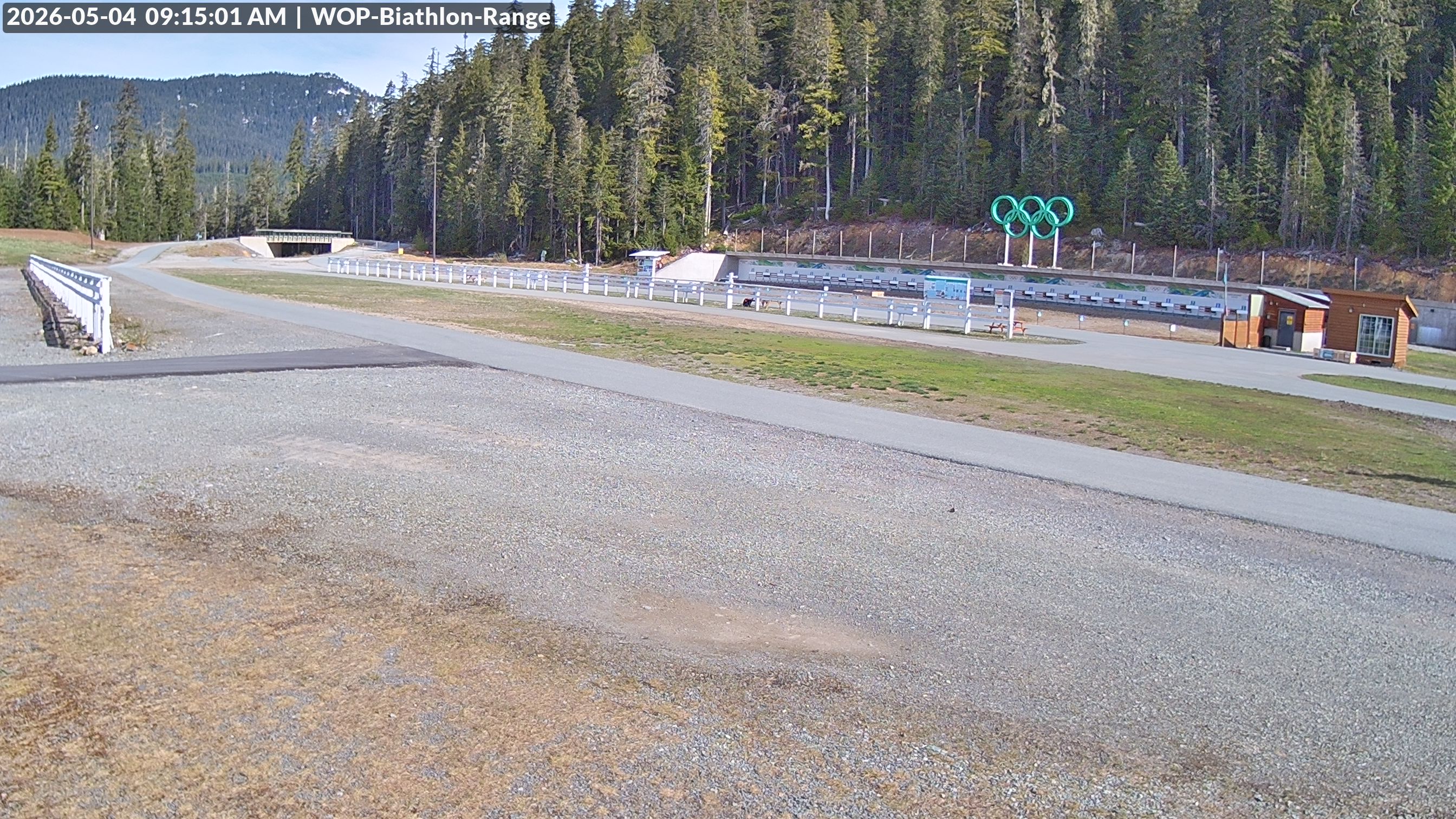 View looking North East to the Olympic Biathlon Range
