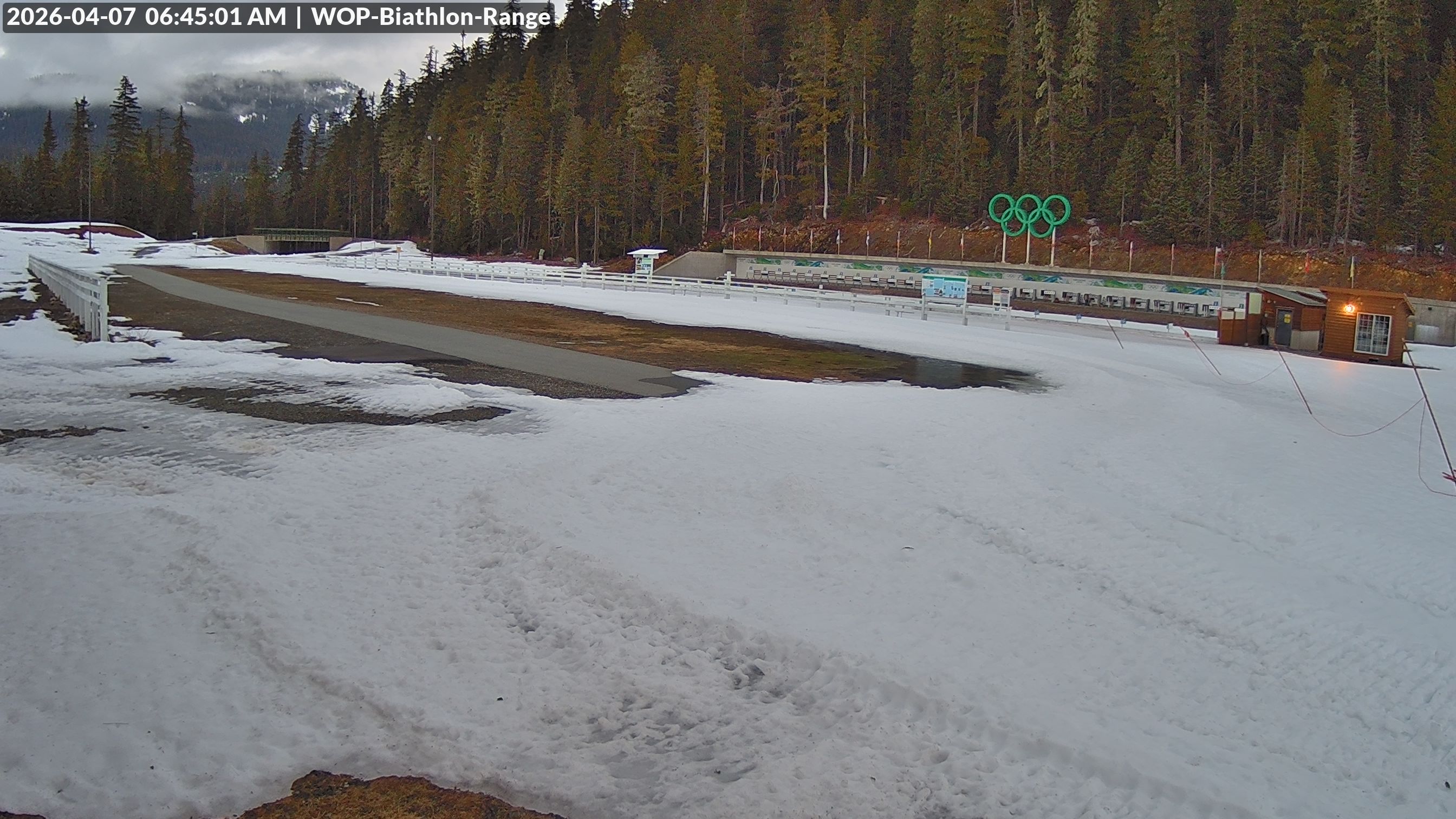 View looking North East to the Olympic Biathlon Range