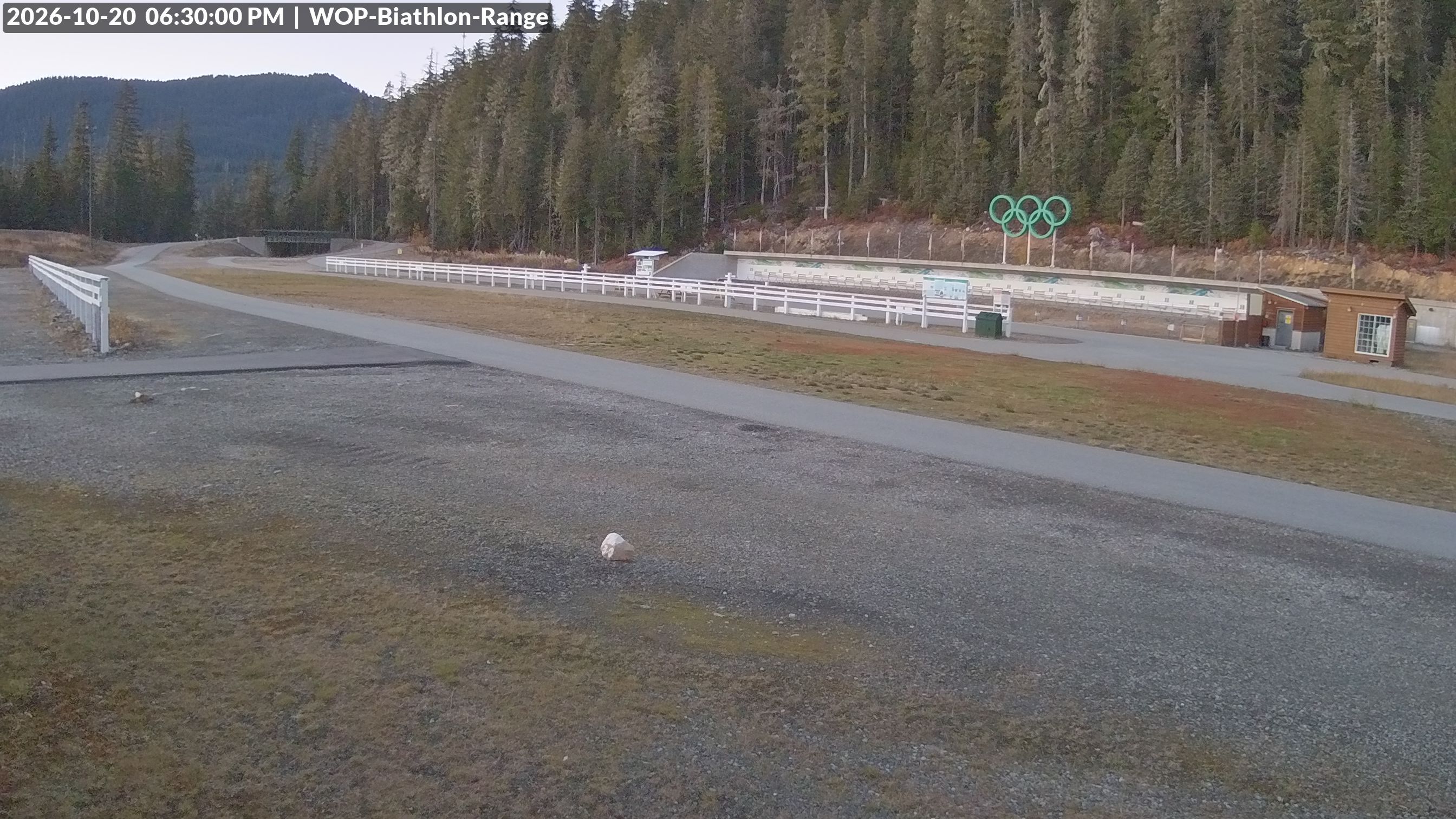 View looking North East to the Olympic Biathlon Range