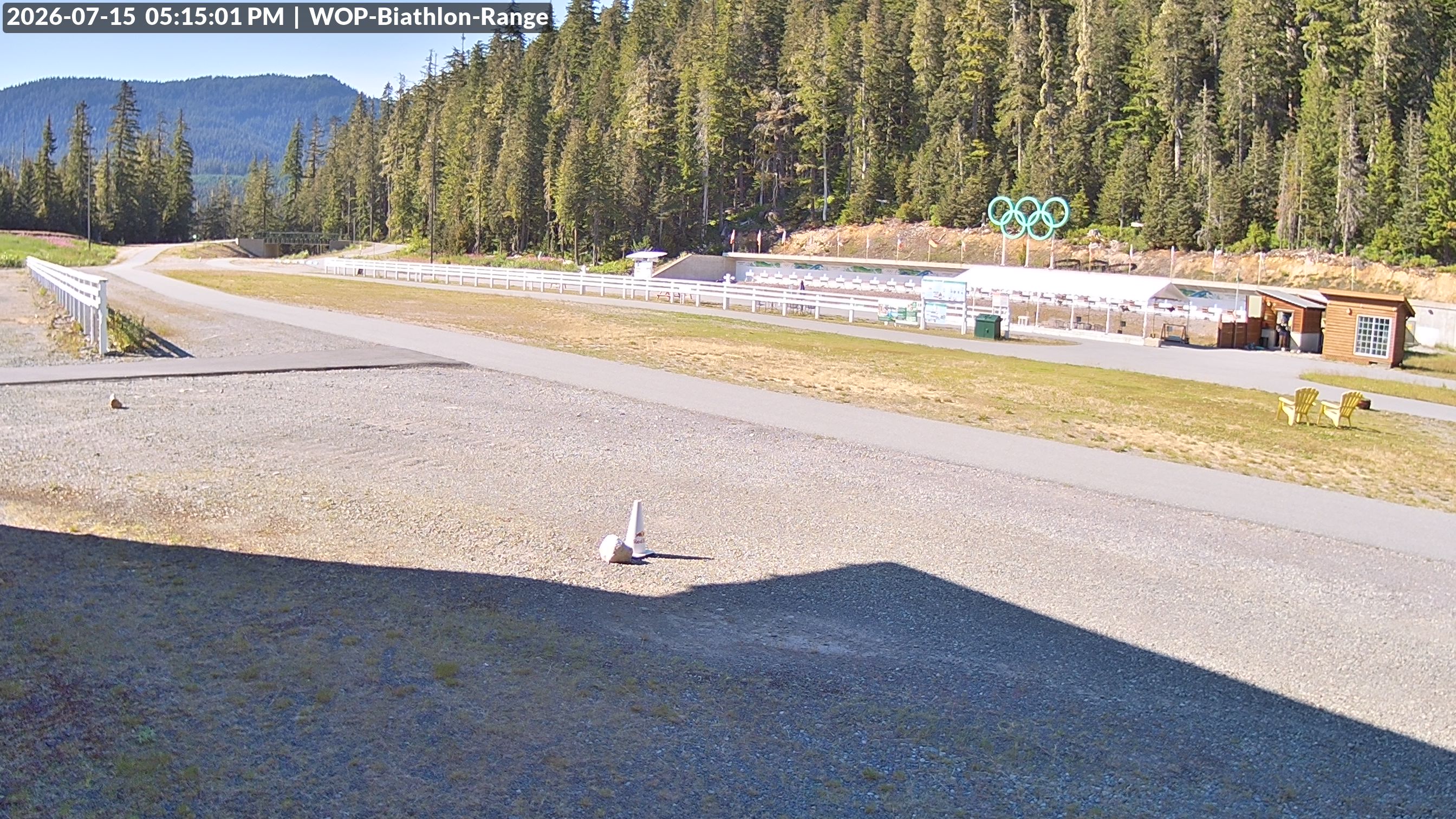 View looking North East to the Olympic Biathlon Range
