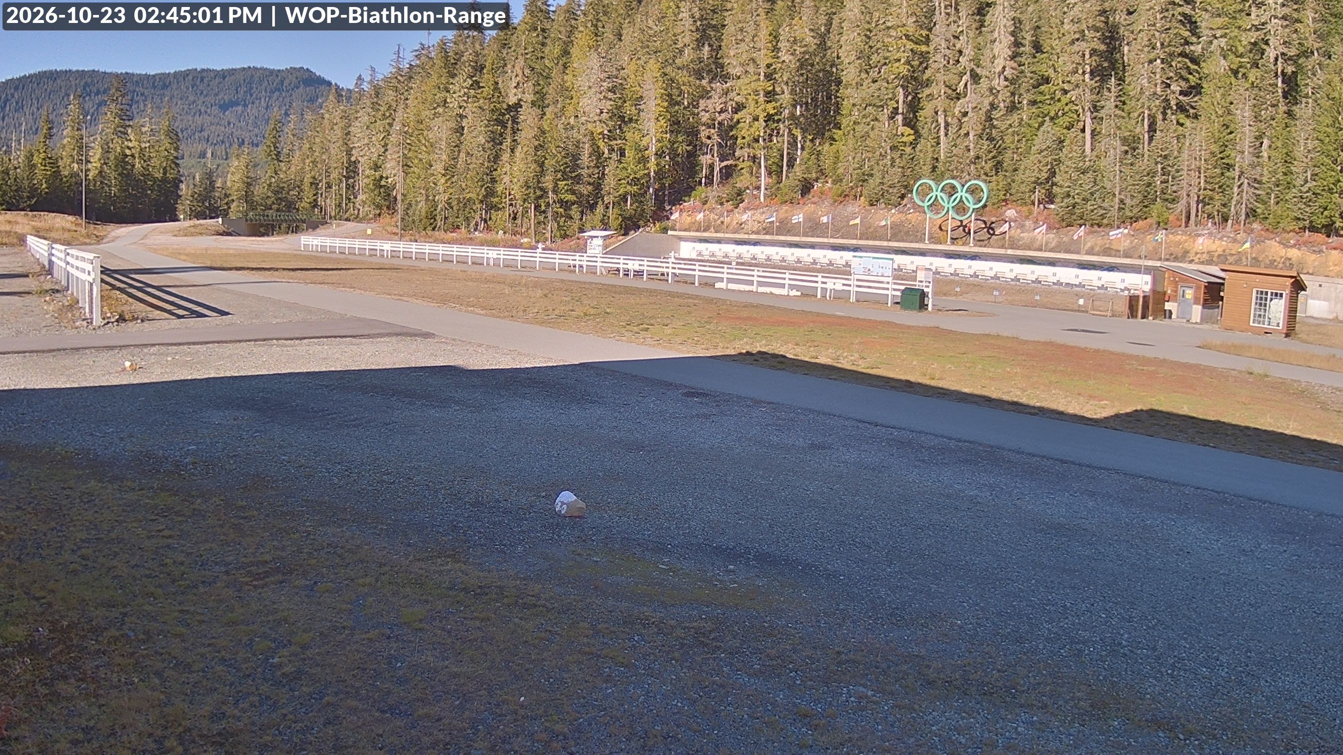 View looking North East to the Olympic Biathlon Range