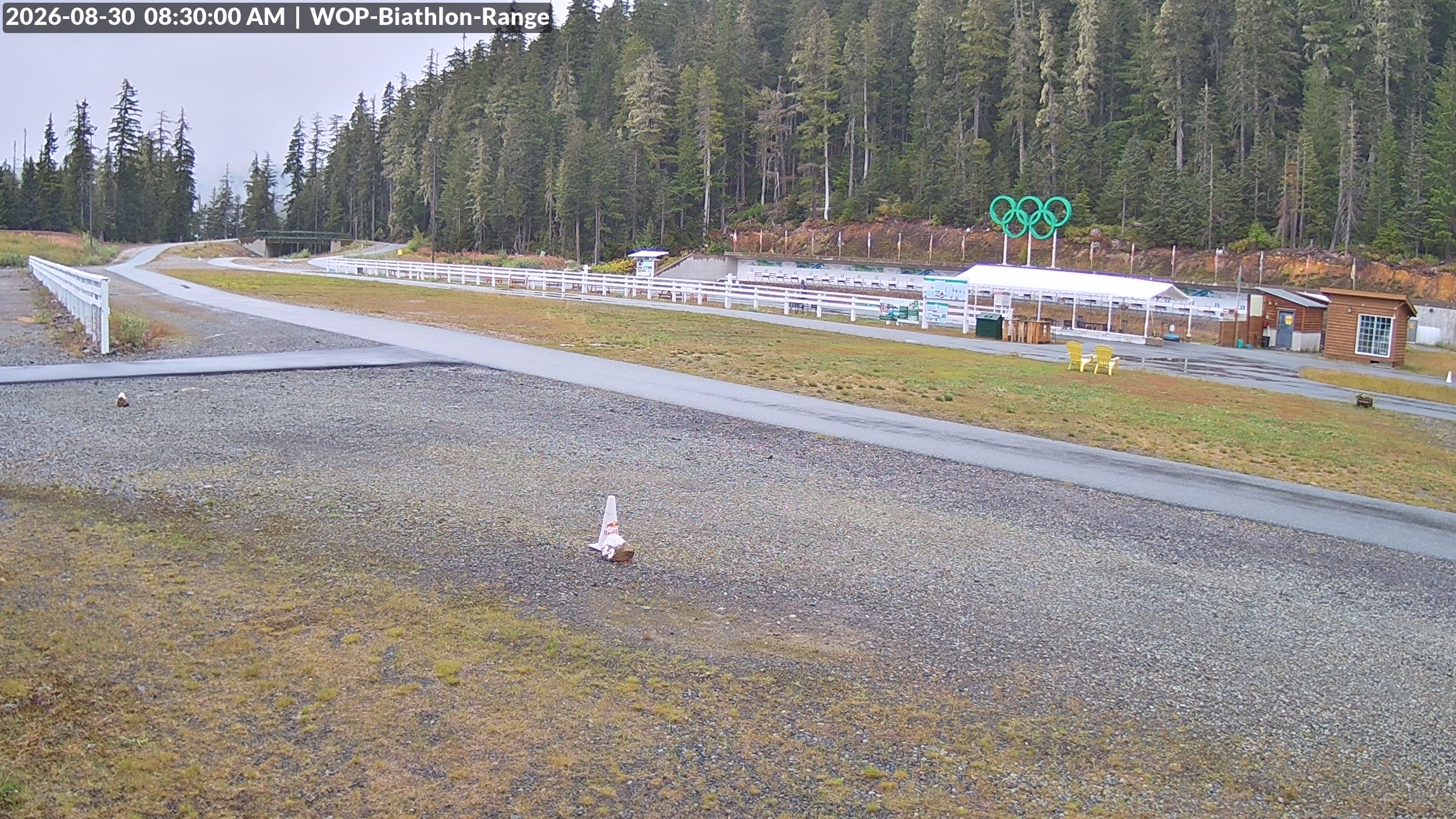View looking North East to the Olympic Biathlon Range