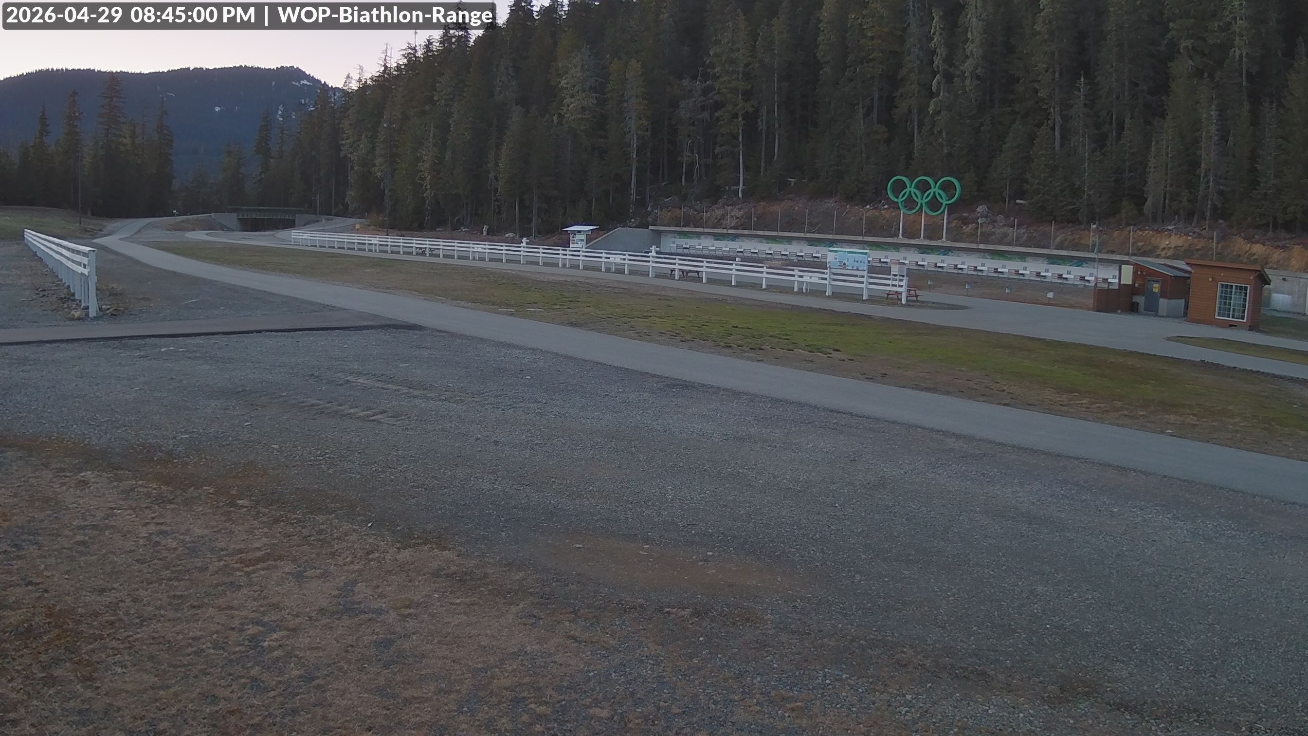 View looking North East to the Olympic Biathlon Range