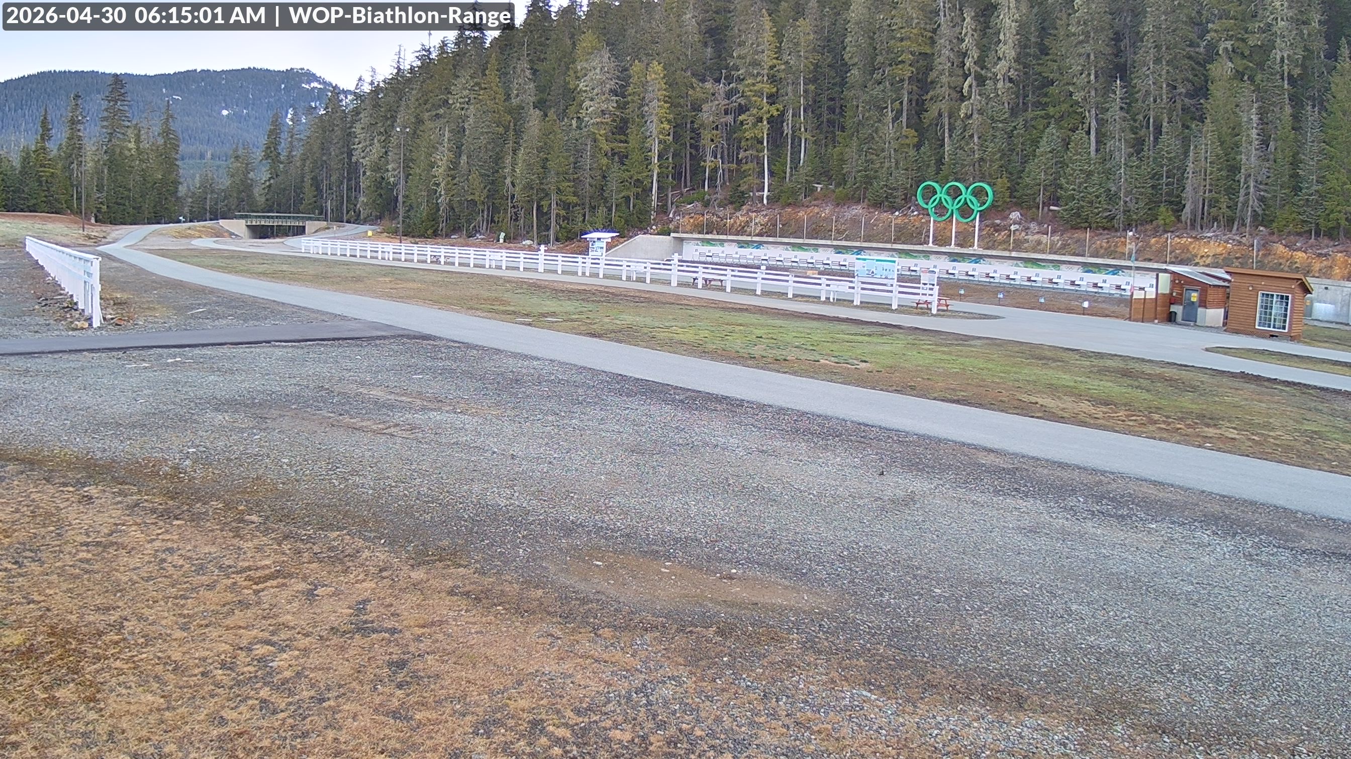 View looking North East to the Olympic Biathlon Range