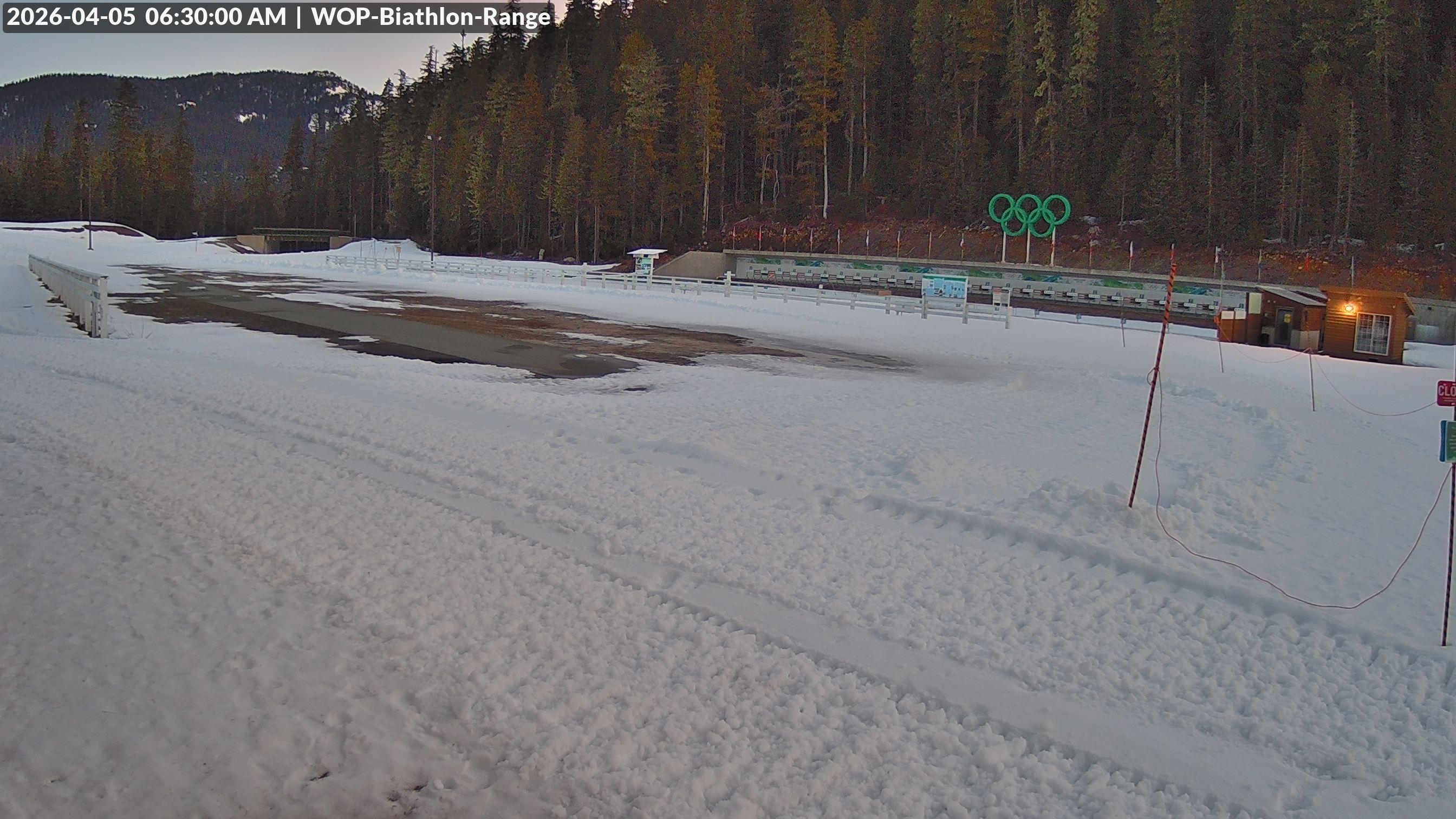 View looking North East to the Olympic Biathlon Range