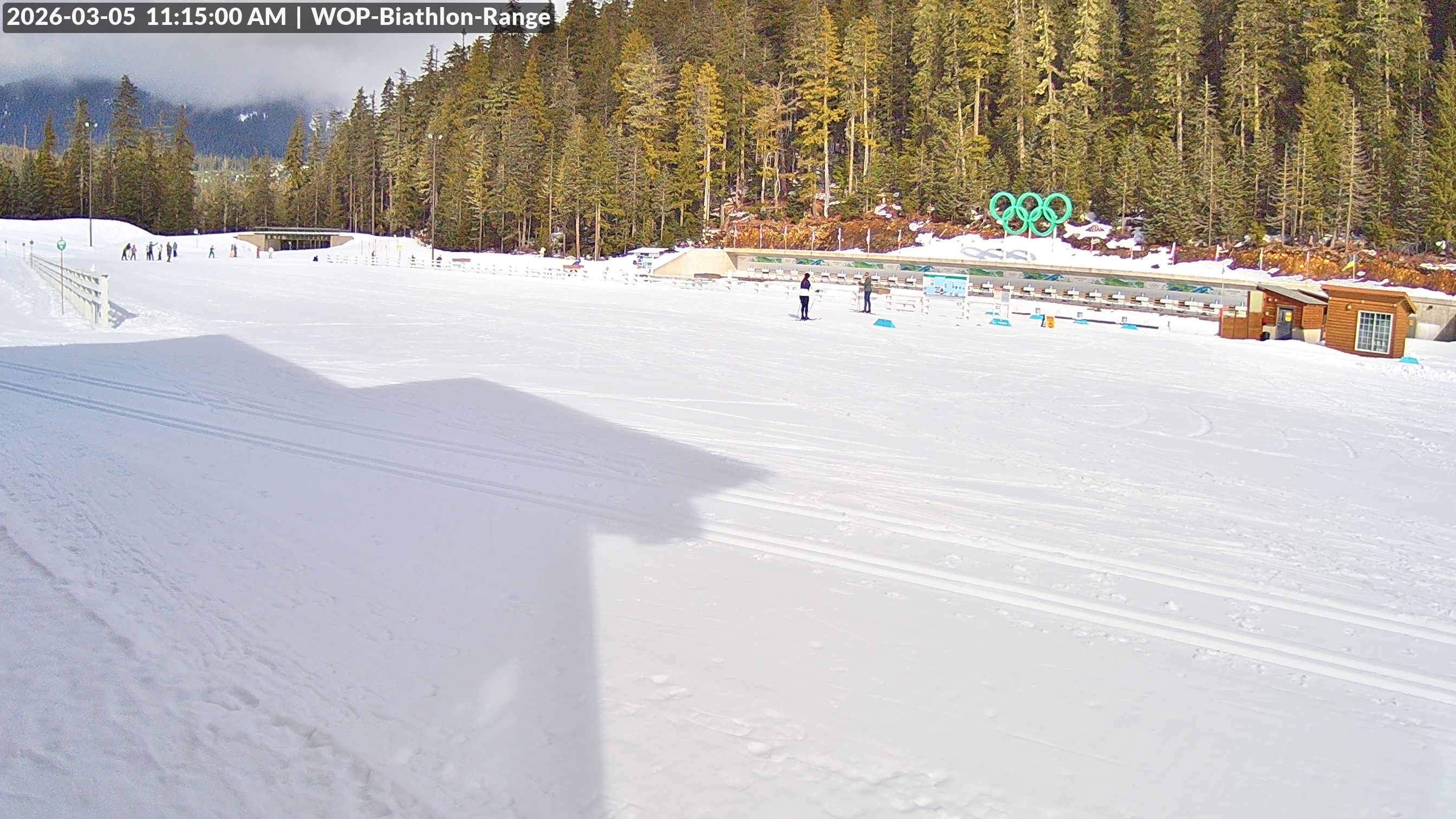 View looking North East to the Olympic Biathlon Range
