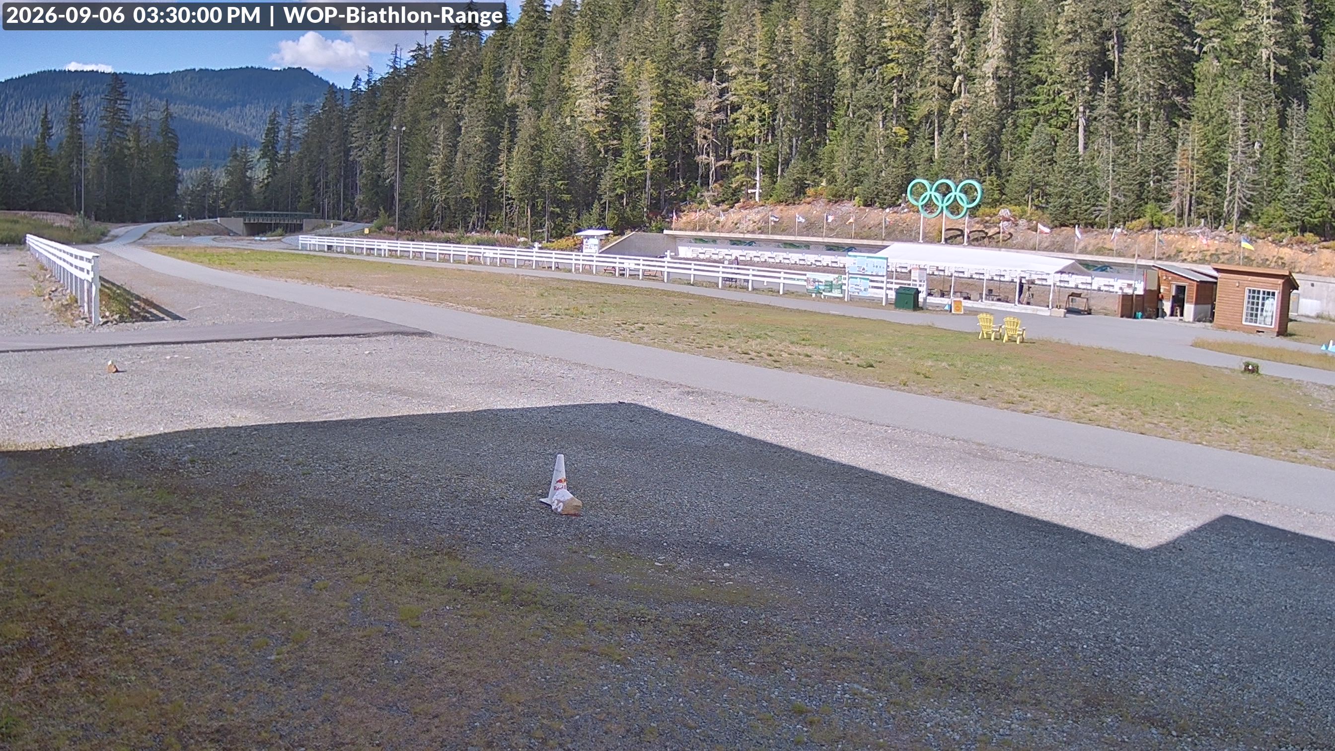 View looking North East to the Olympic Biathlon Range