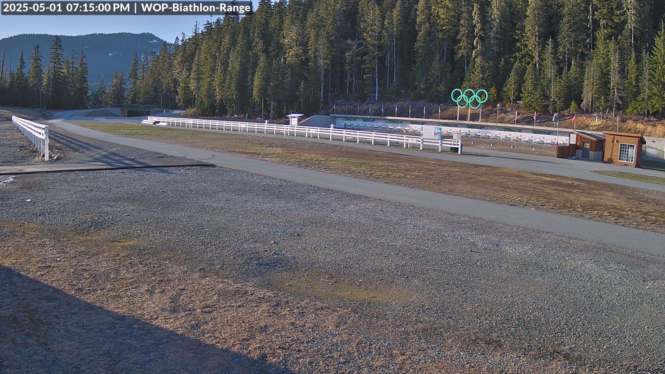 View looking North East to the Olympic Biathlon Range