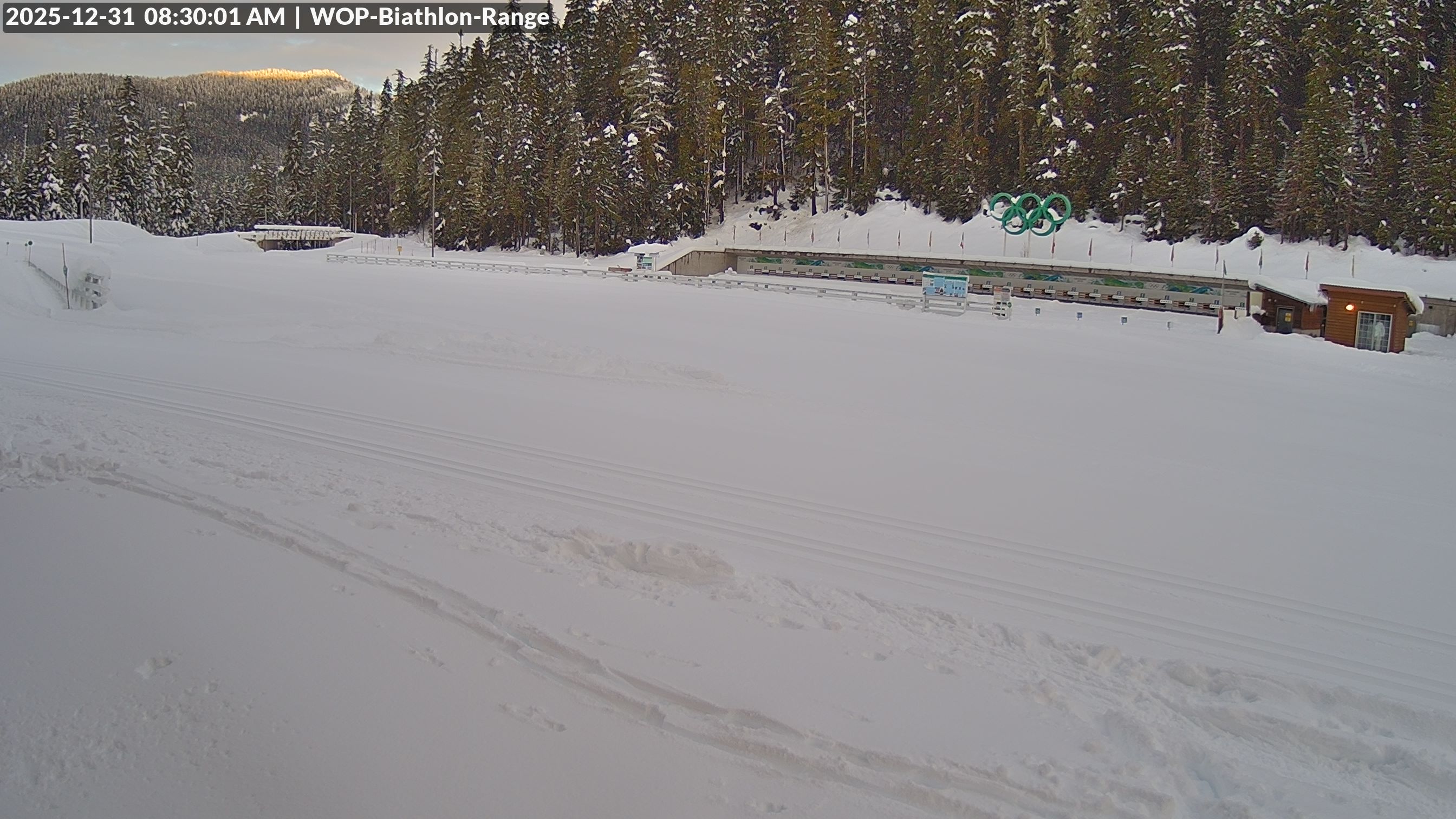 View looking North East to the Olympic Biathlon Range