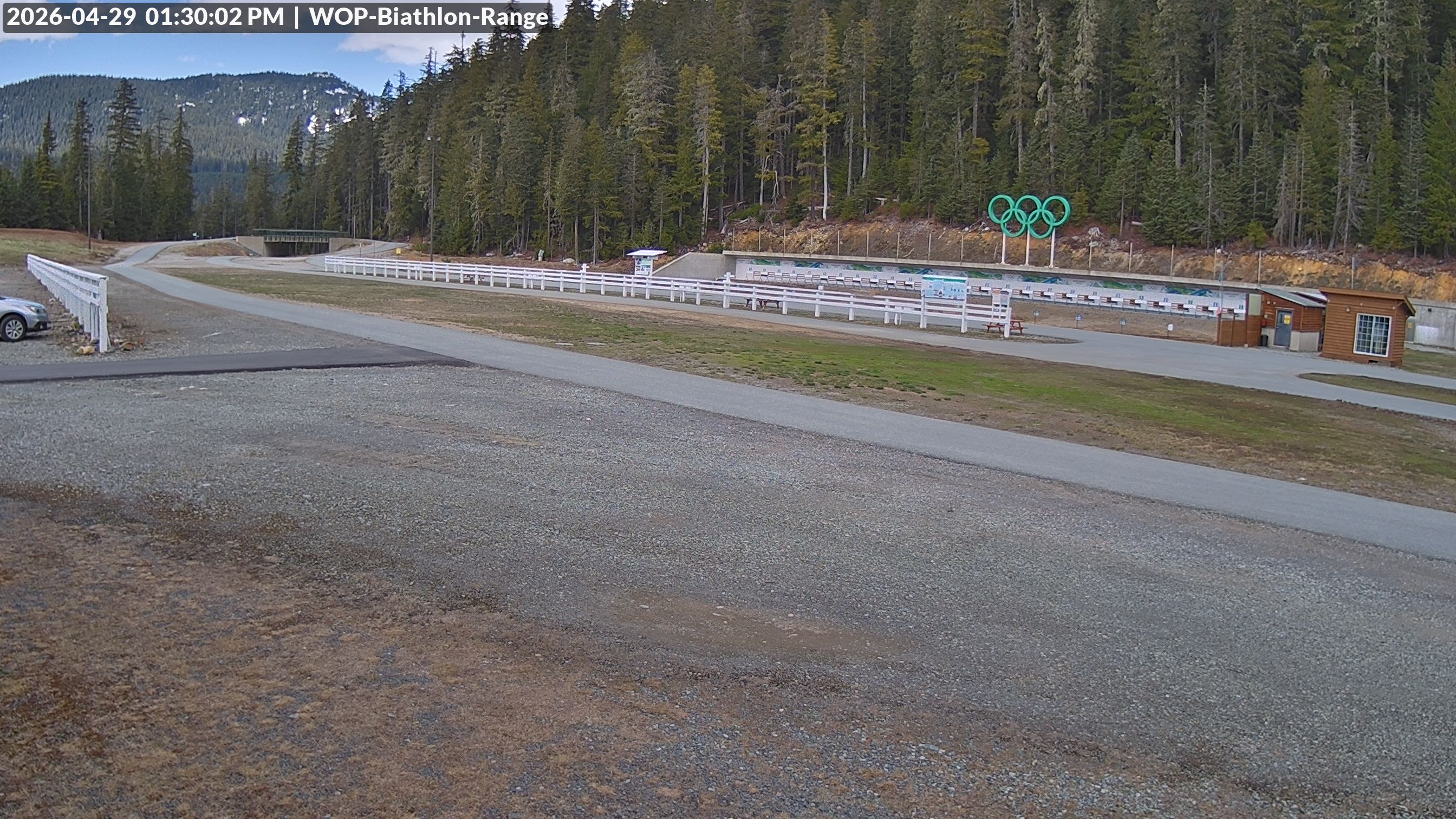 View looking North East to the Olympic Biathlon Range