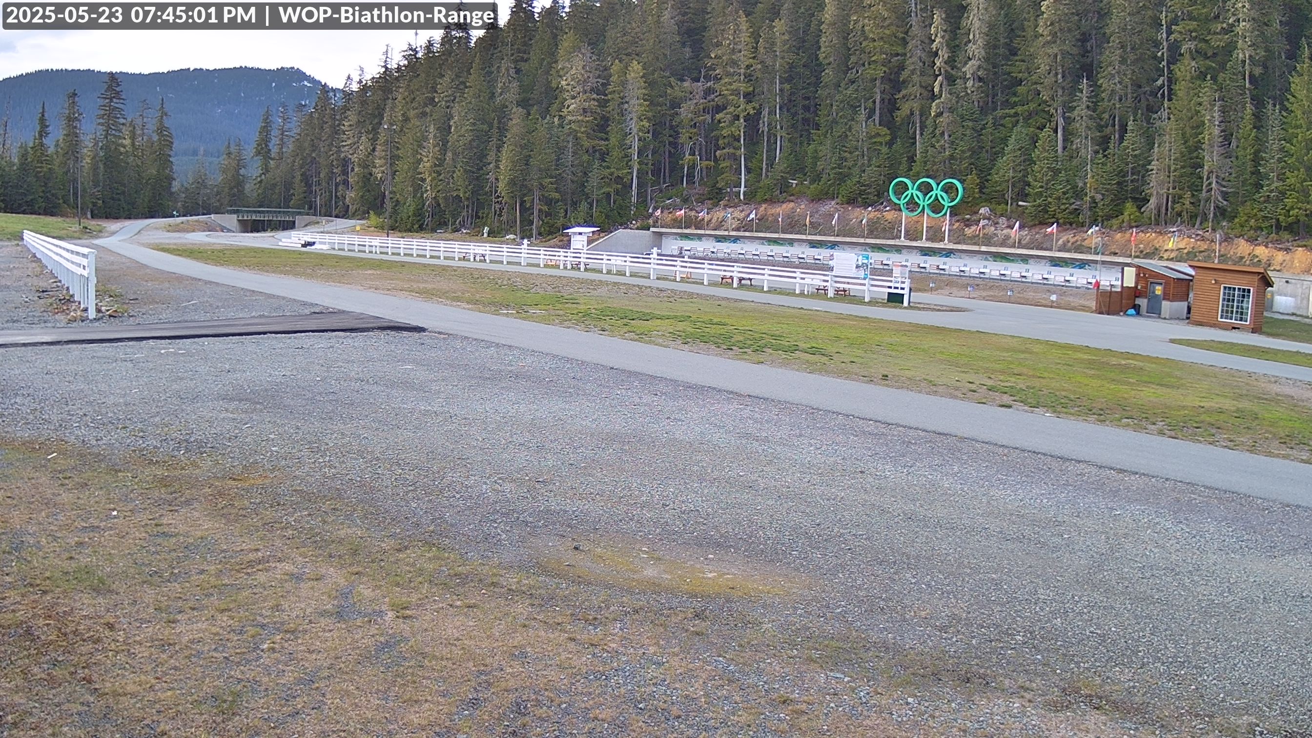 View looking North East to the Olympic Biathlon Range