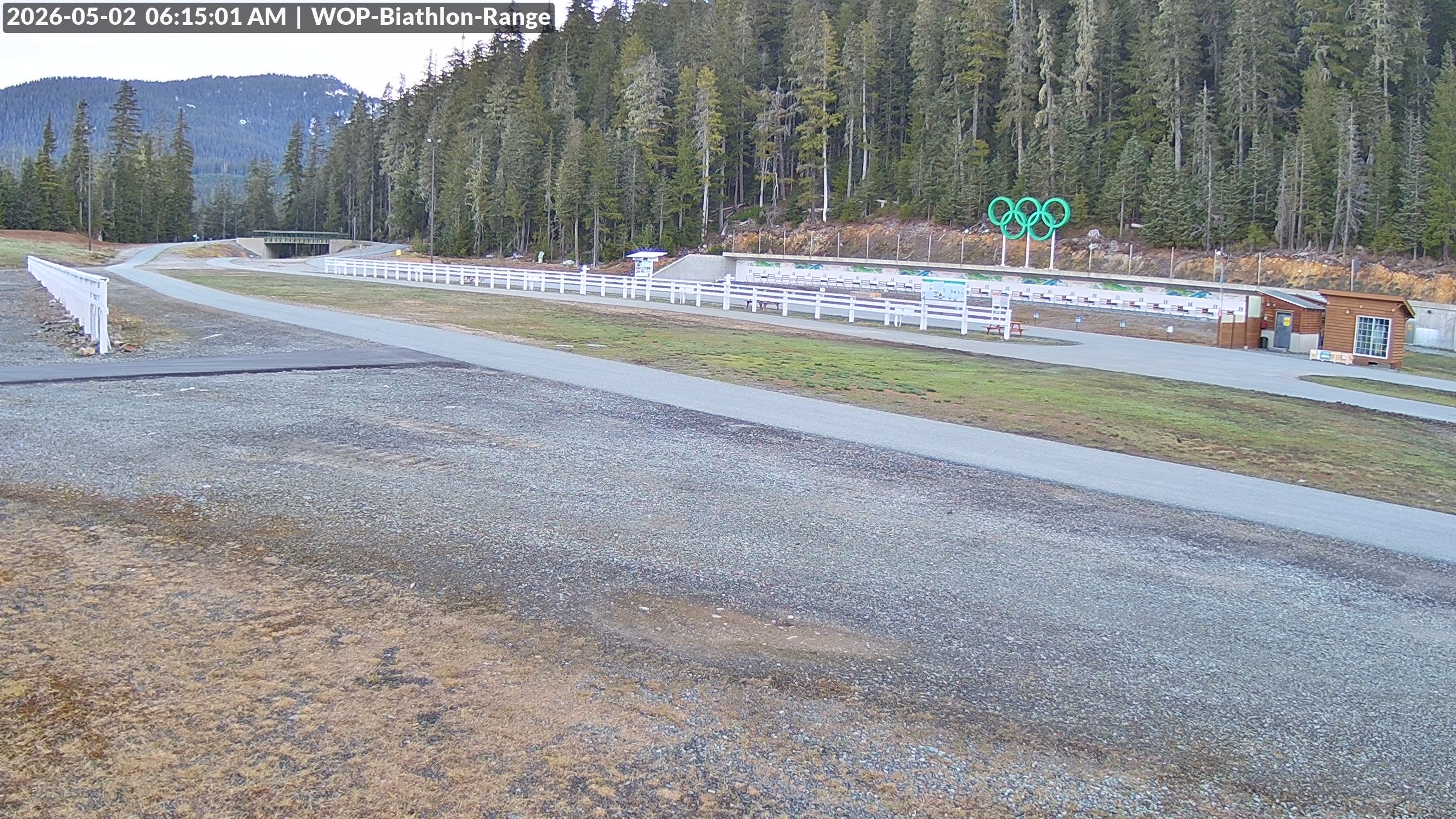 View looking North East to the Olympic Biathlon Range