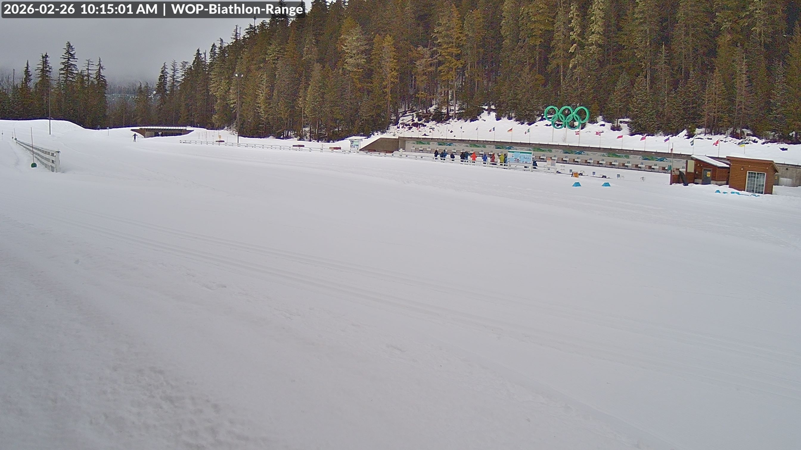 View looking North East to the Olympic Biathlon Range