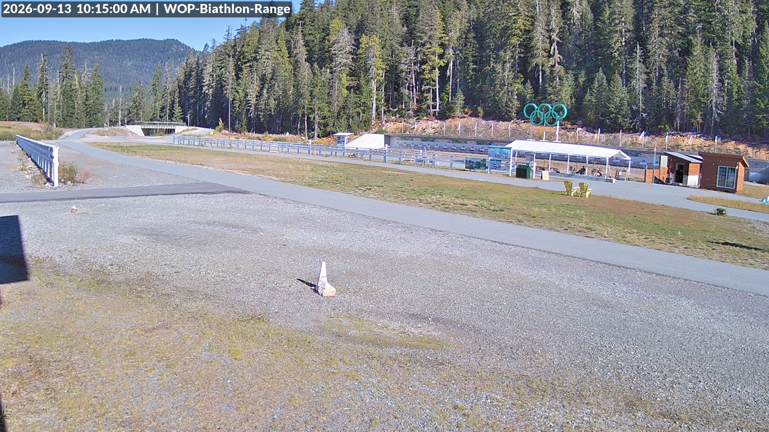 View looking North East to the Olympic Biathlon Range