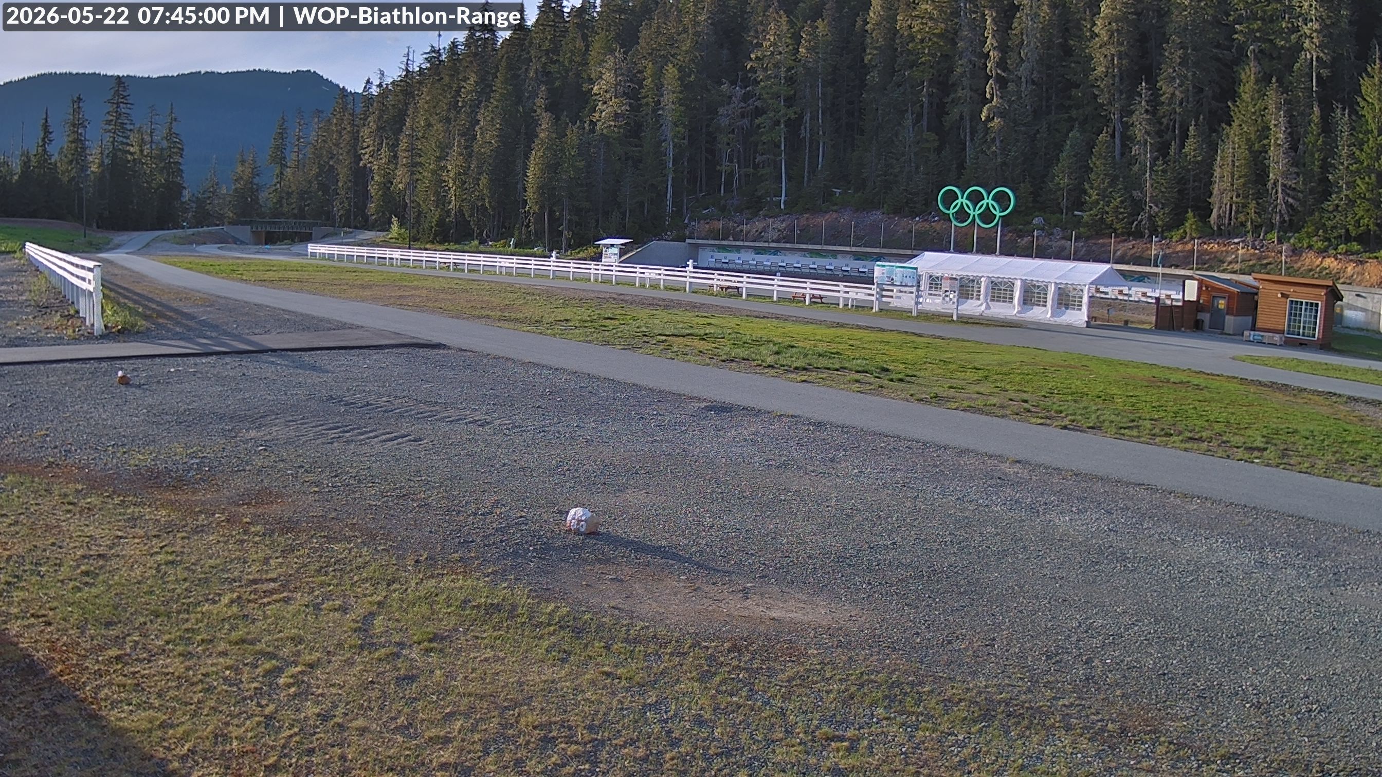 View looking North East to the Olympic Biathlon Range