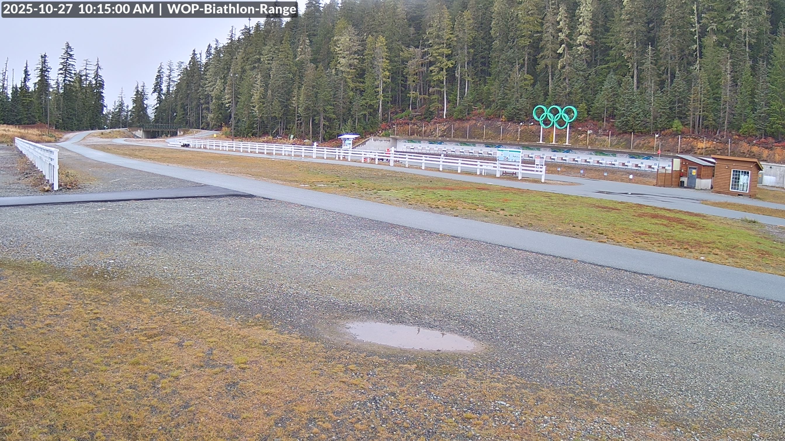 View looking North East to the Olympic Biathlon Range