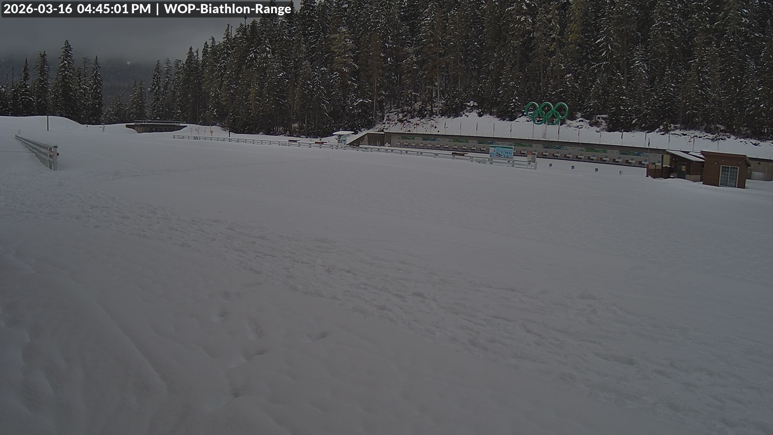 View looking North East to the Olympic Biathlon Range