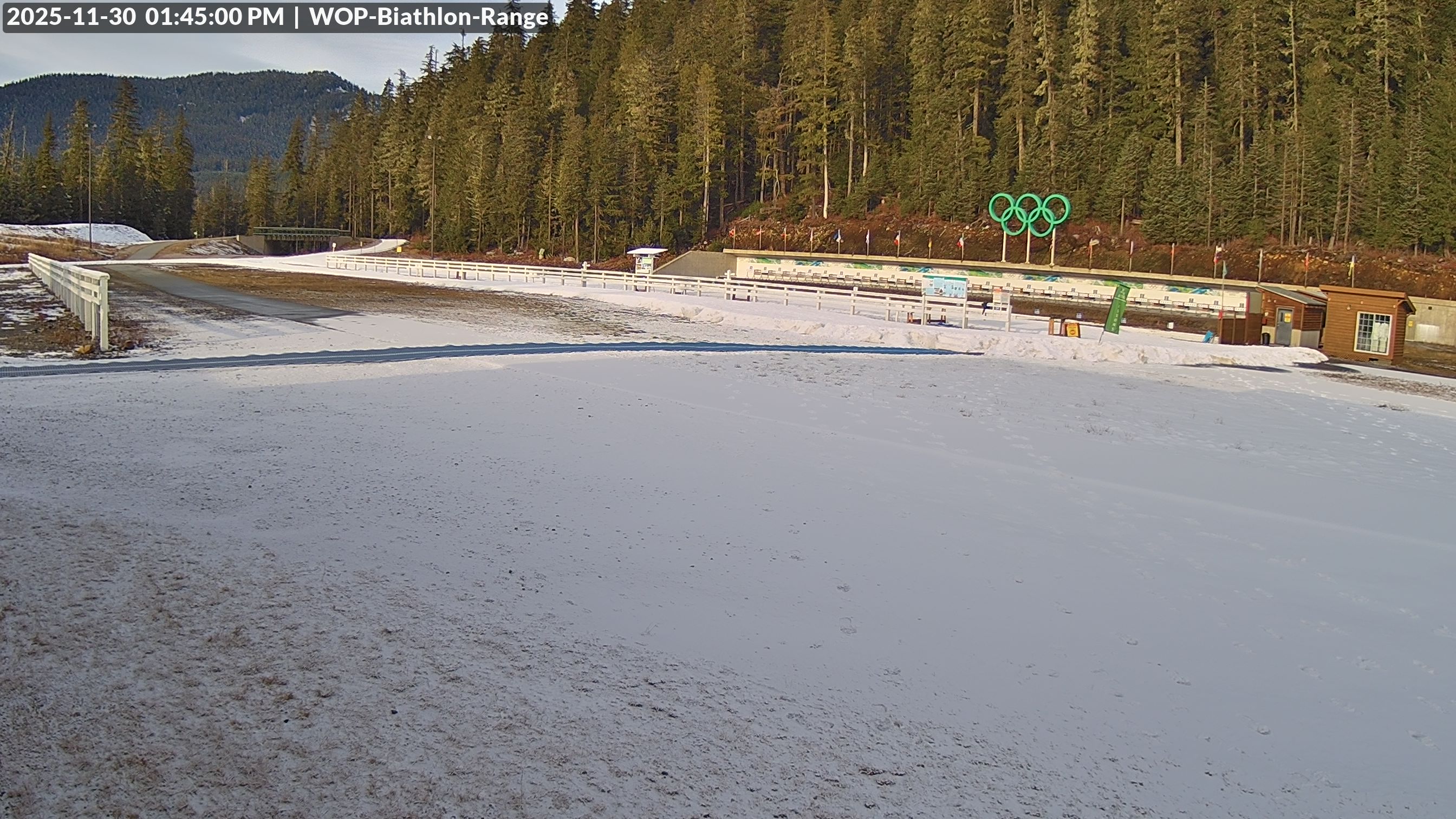 View looking North East to the Olympic Biathlon Range