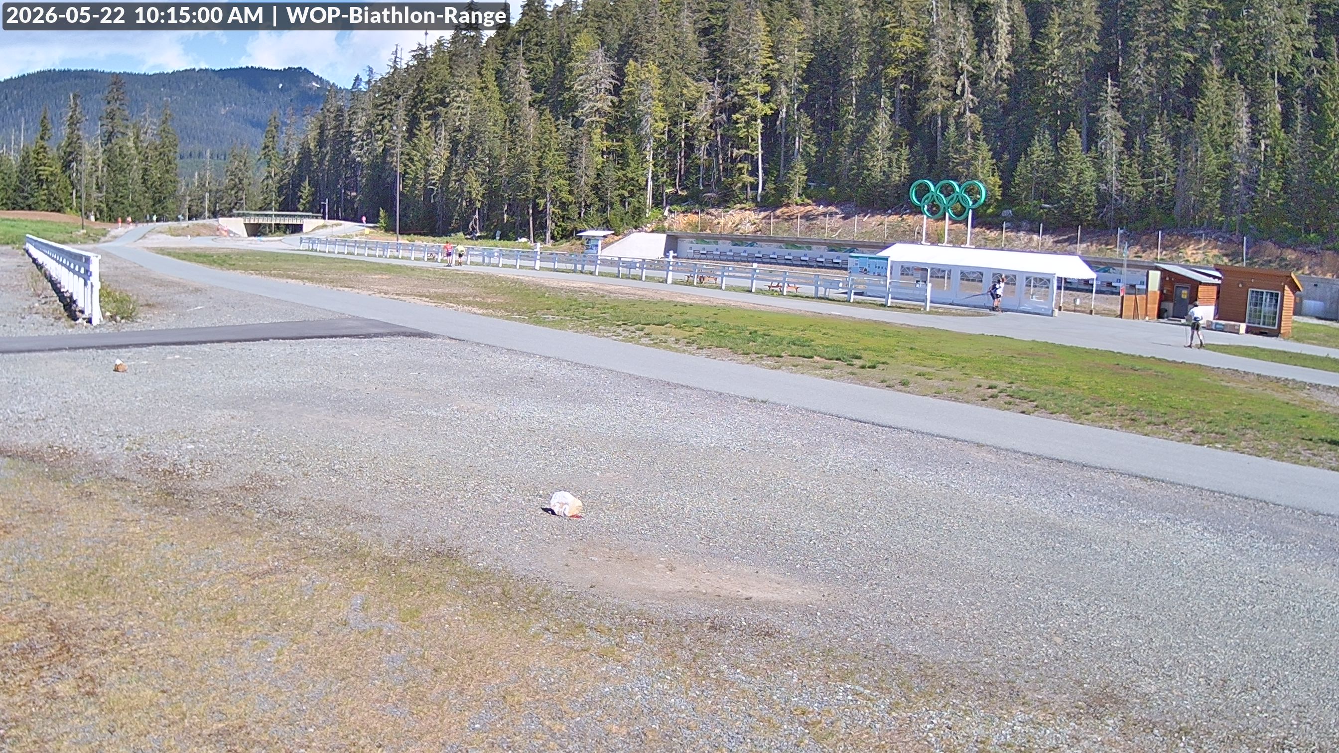 View looking North East to the Olympic Biathlon Range