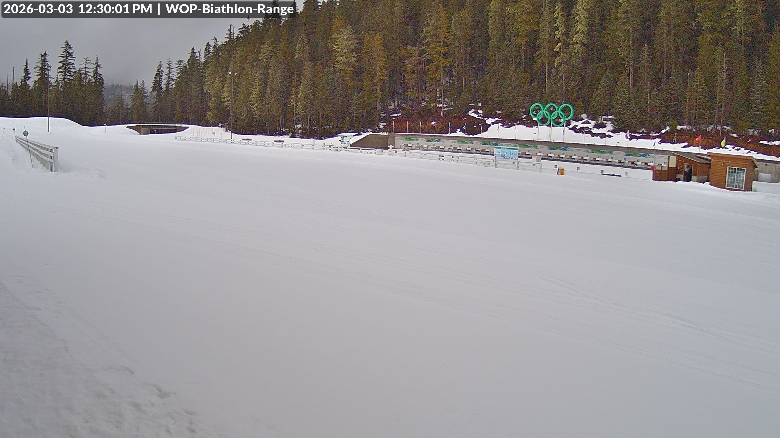 View looking North East to the Olympic Biathlon Range