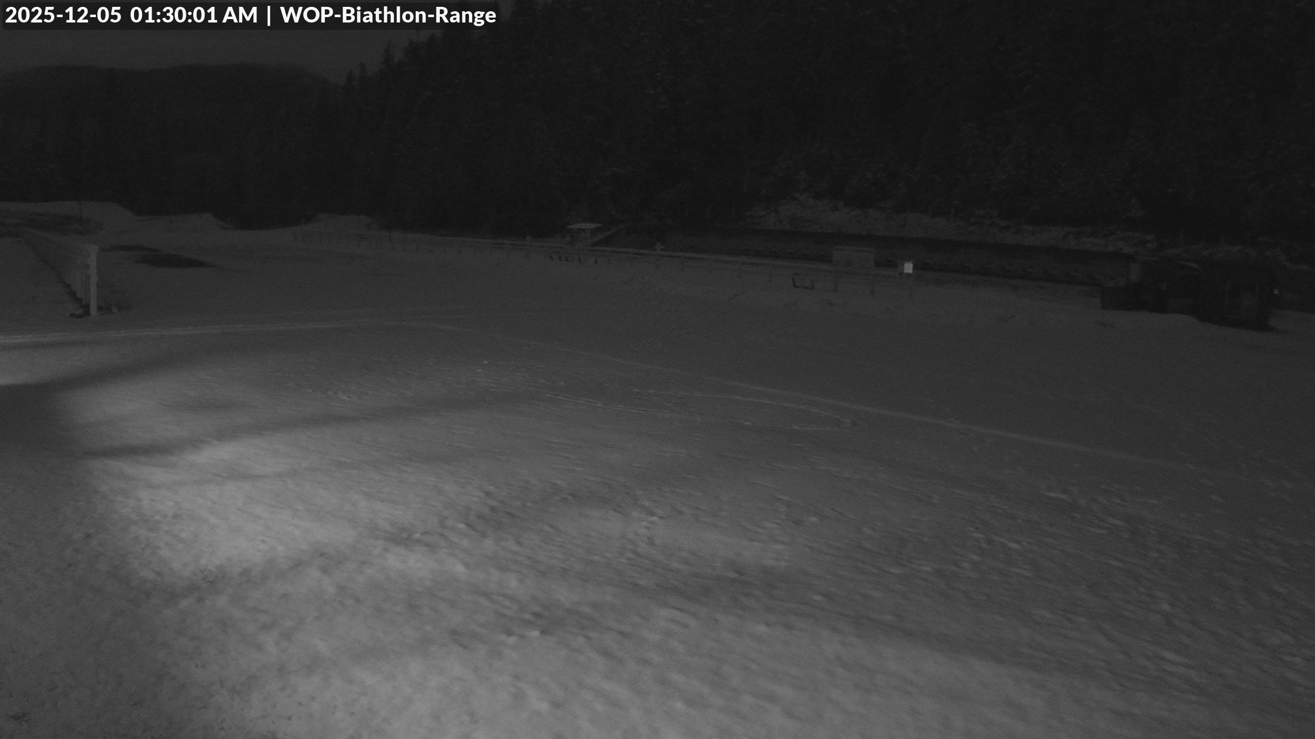 View looking North East to the Olympic Biathlon Range